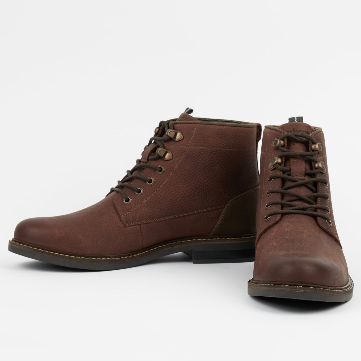 Mens brown 2025 barbour boots