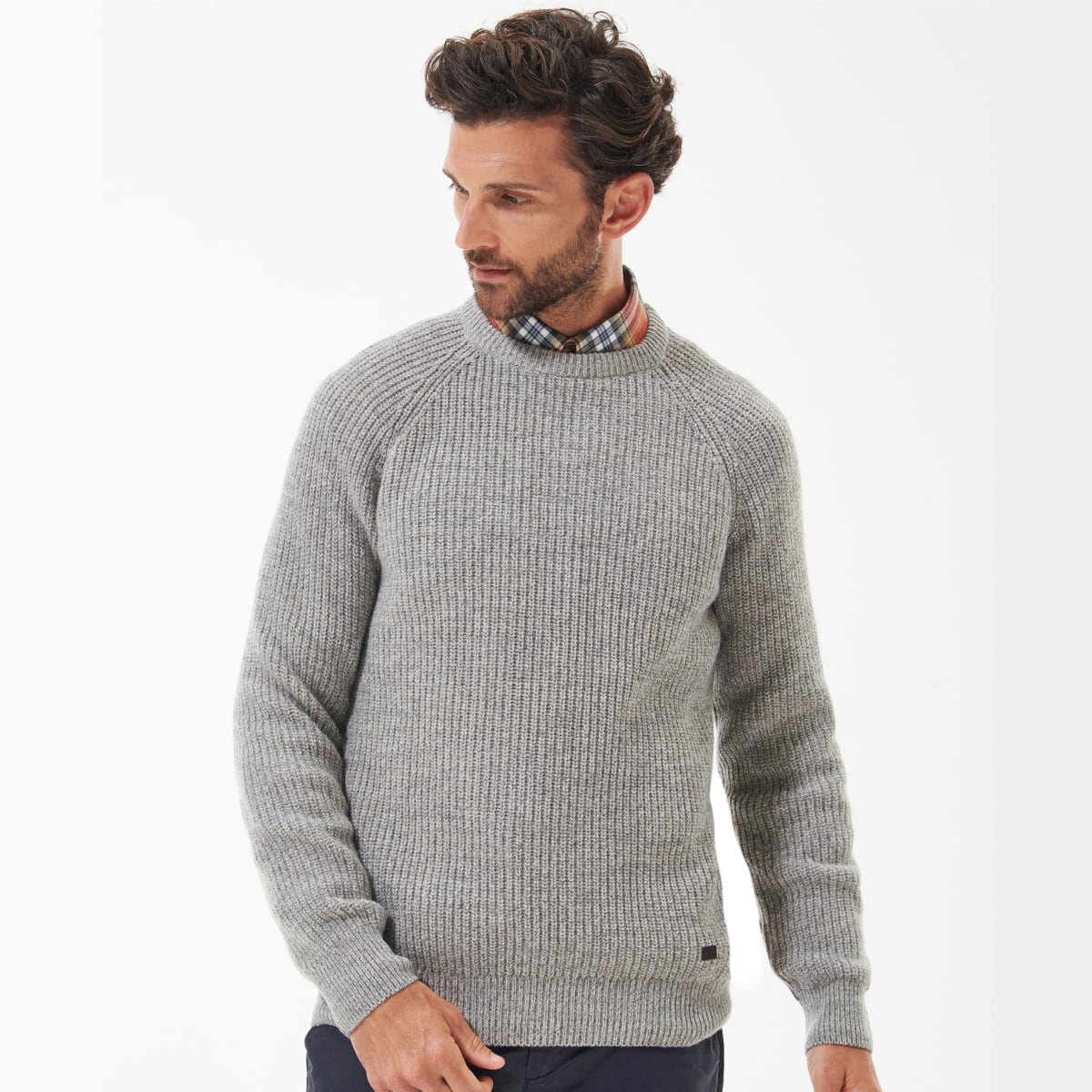 Barbour manor crew neck sweater online