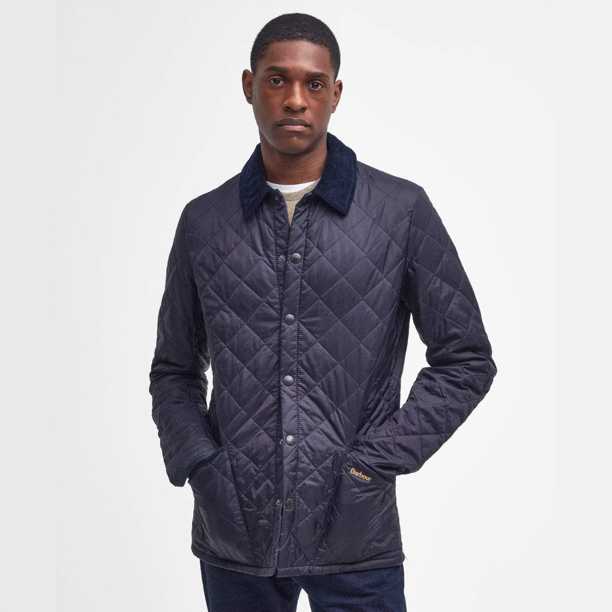 Barbour Heritage Liddesdale Quilted Men s Jacket Navy