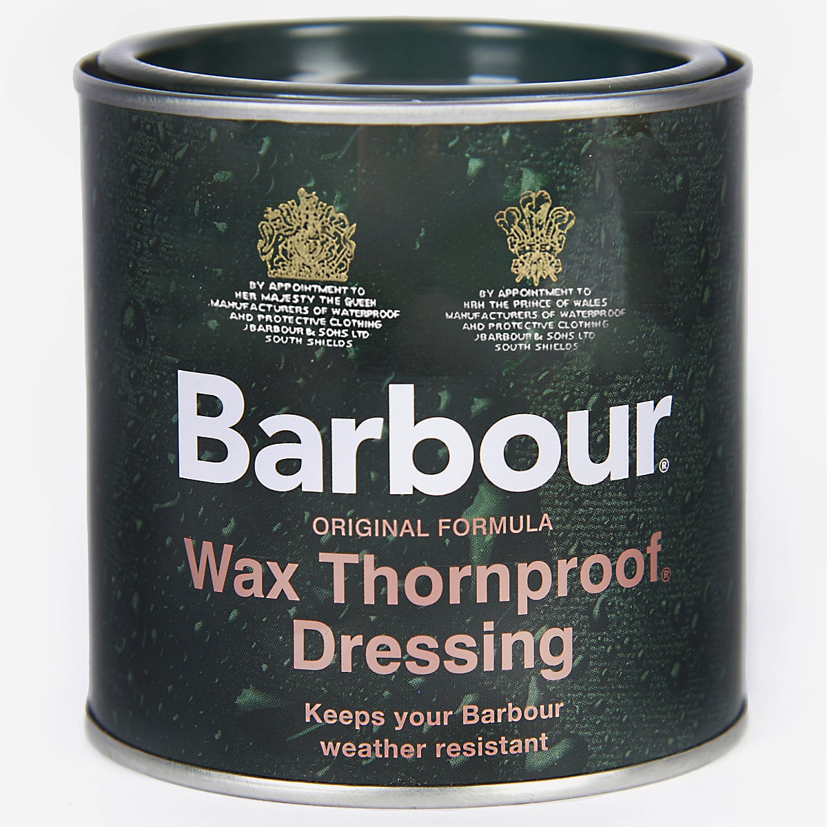 Barbour wax store dressing tin