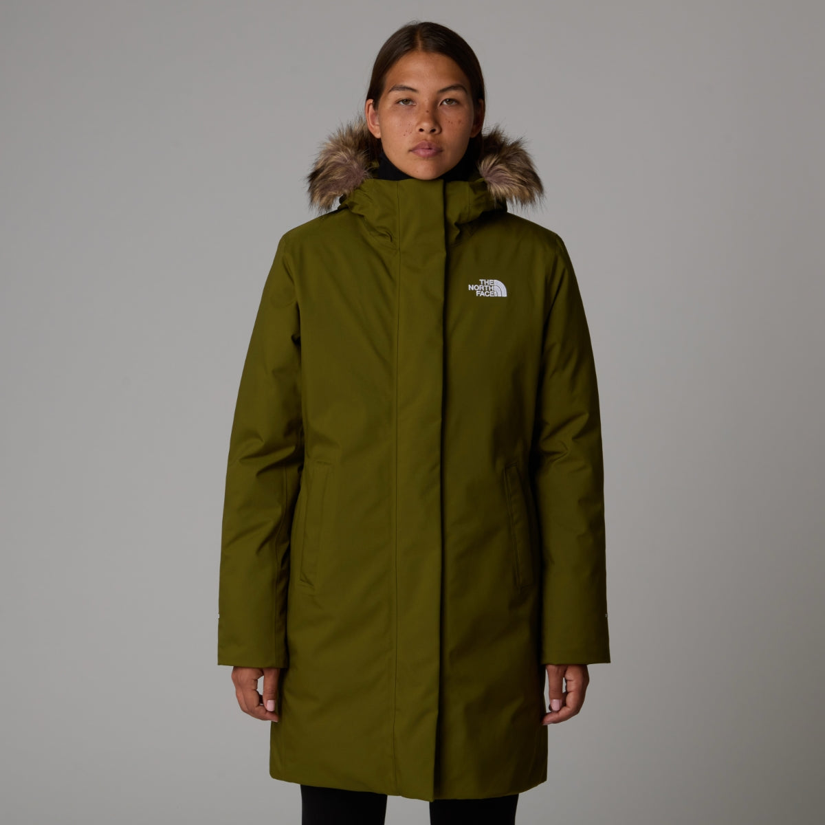 The North Face Arctic Parka Insulated Women s Jacket Forest Olive