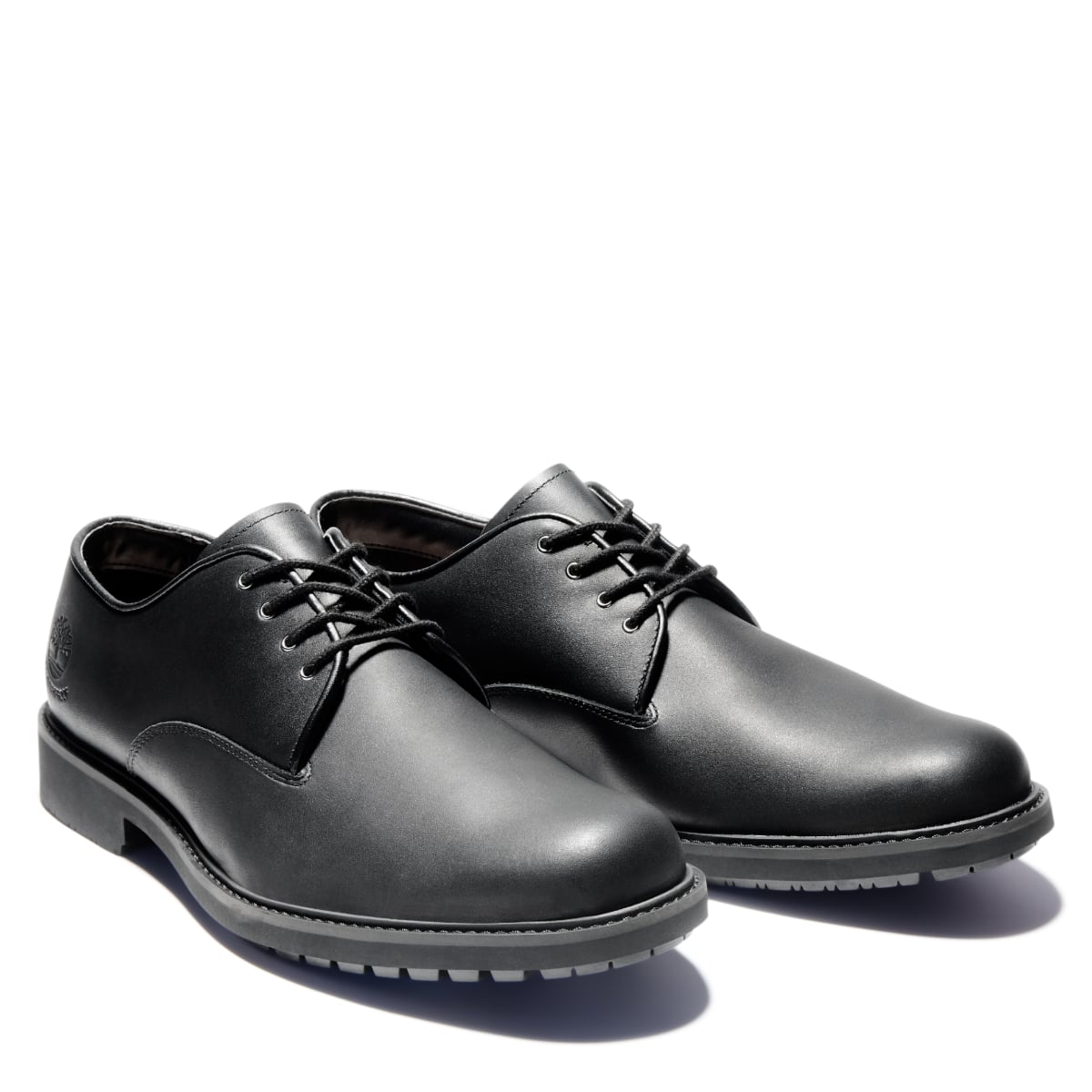 Black timberland deals dress shoes