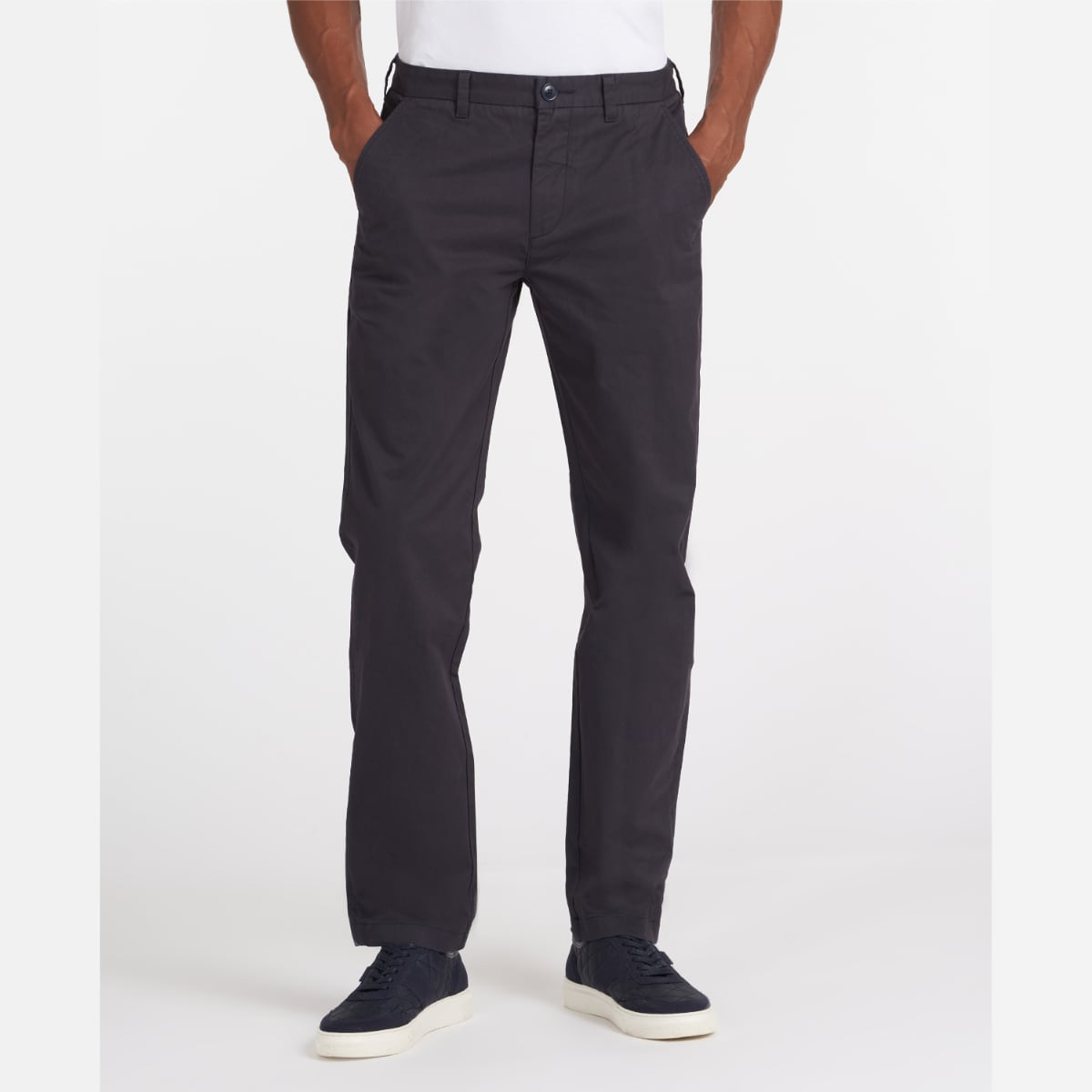 Barbour Neuston Essential Men s Chinos Navy