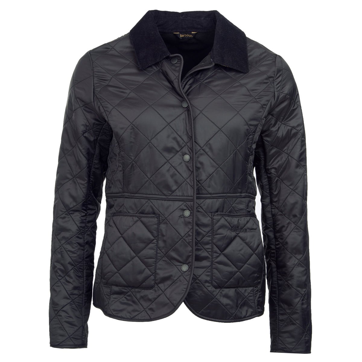 Barbour deveron best sale quilted jacket olive