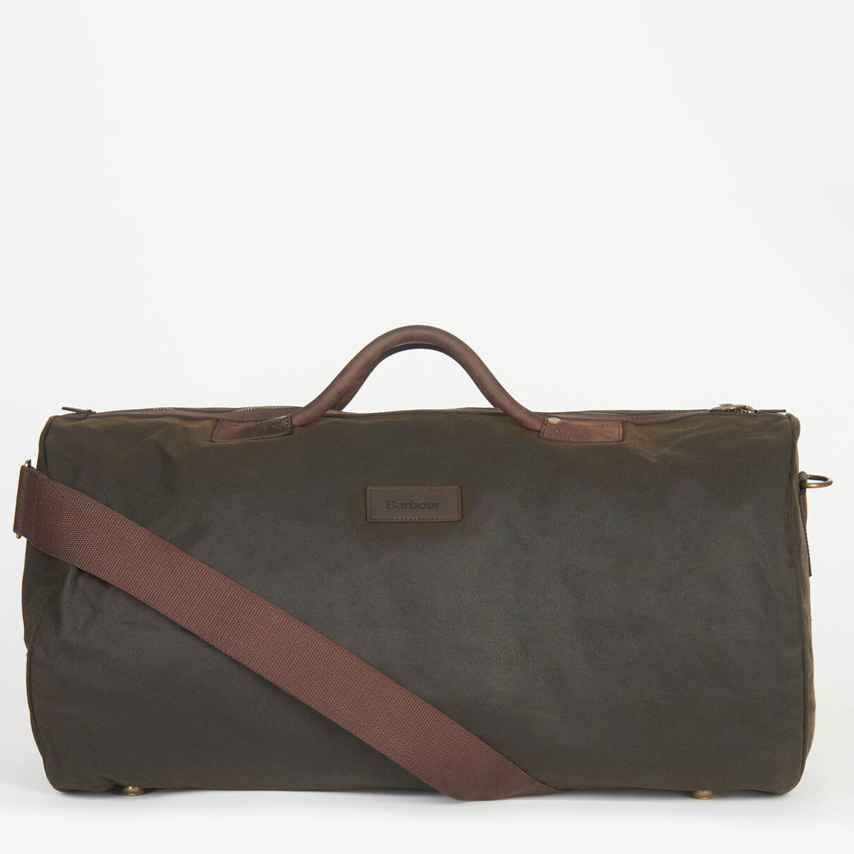 Barbour store waxed holdall