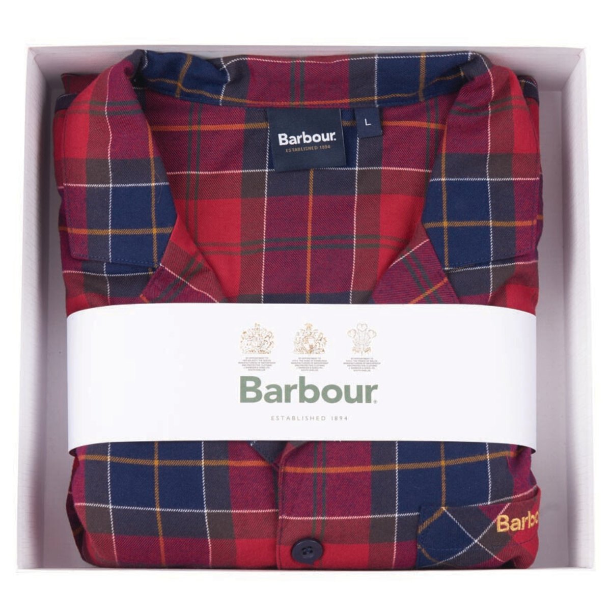 Barbour mens pyjama discount set