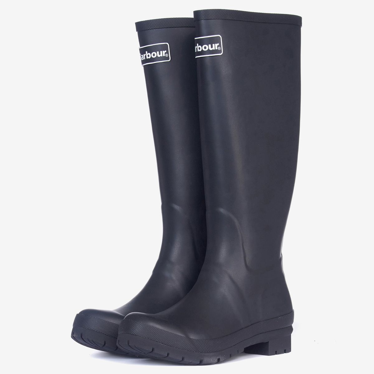 Barbour on sale wellies black