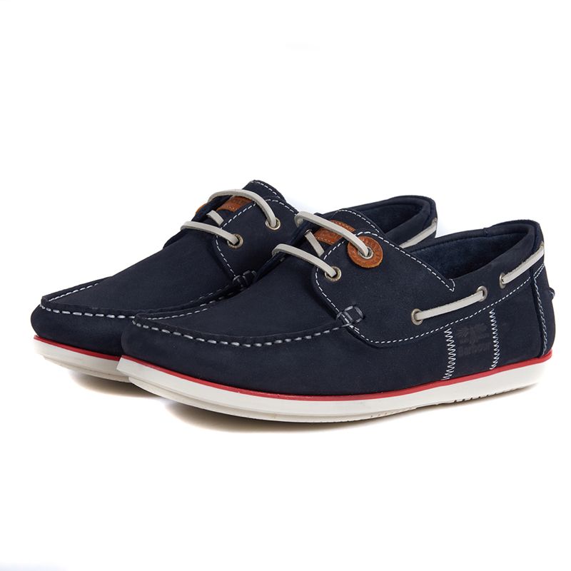 Barbour deck shoes on sale mens