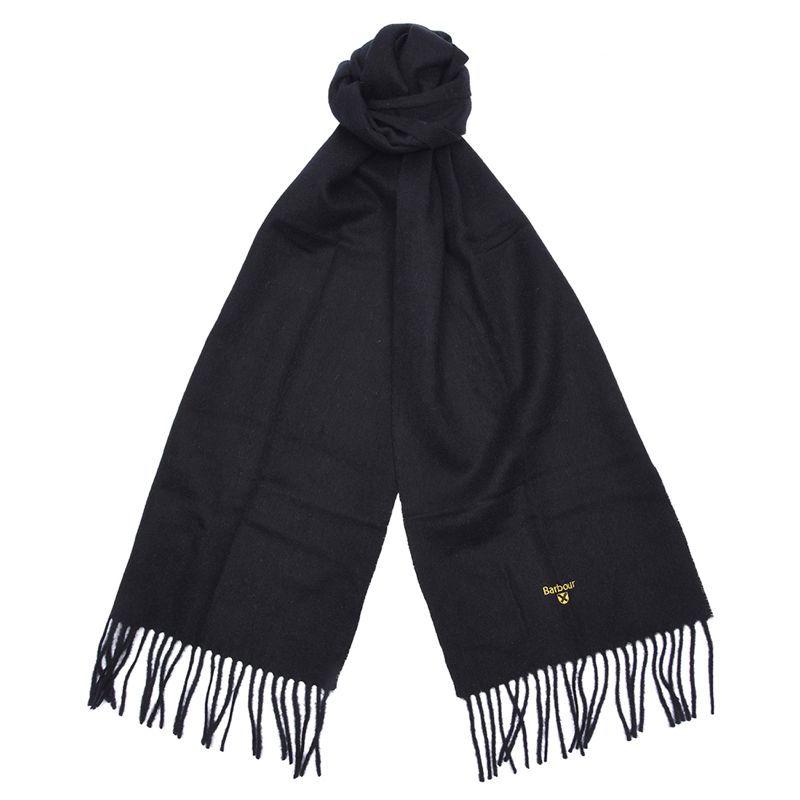 Barbour black discount scarf womens