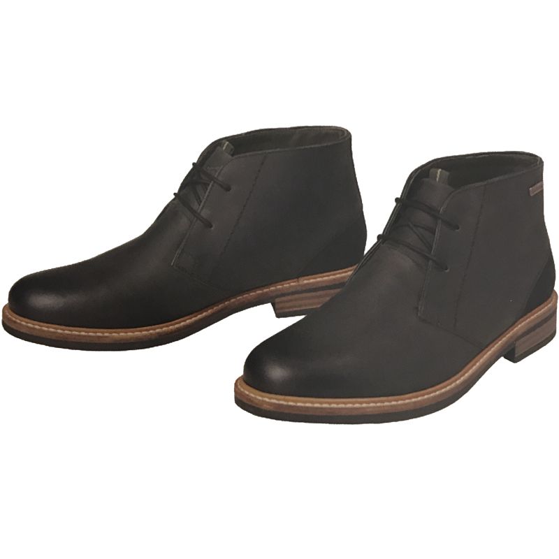 Barbour chukka hot sale boots black