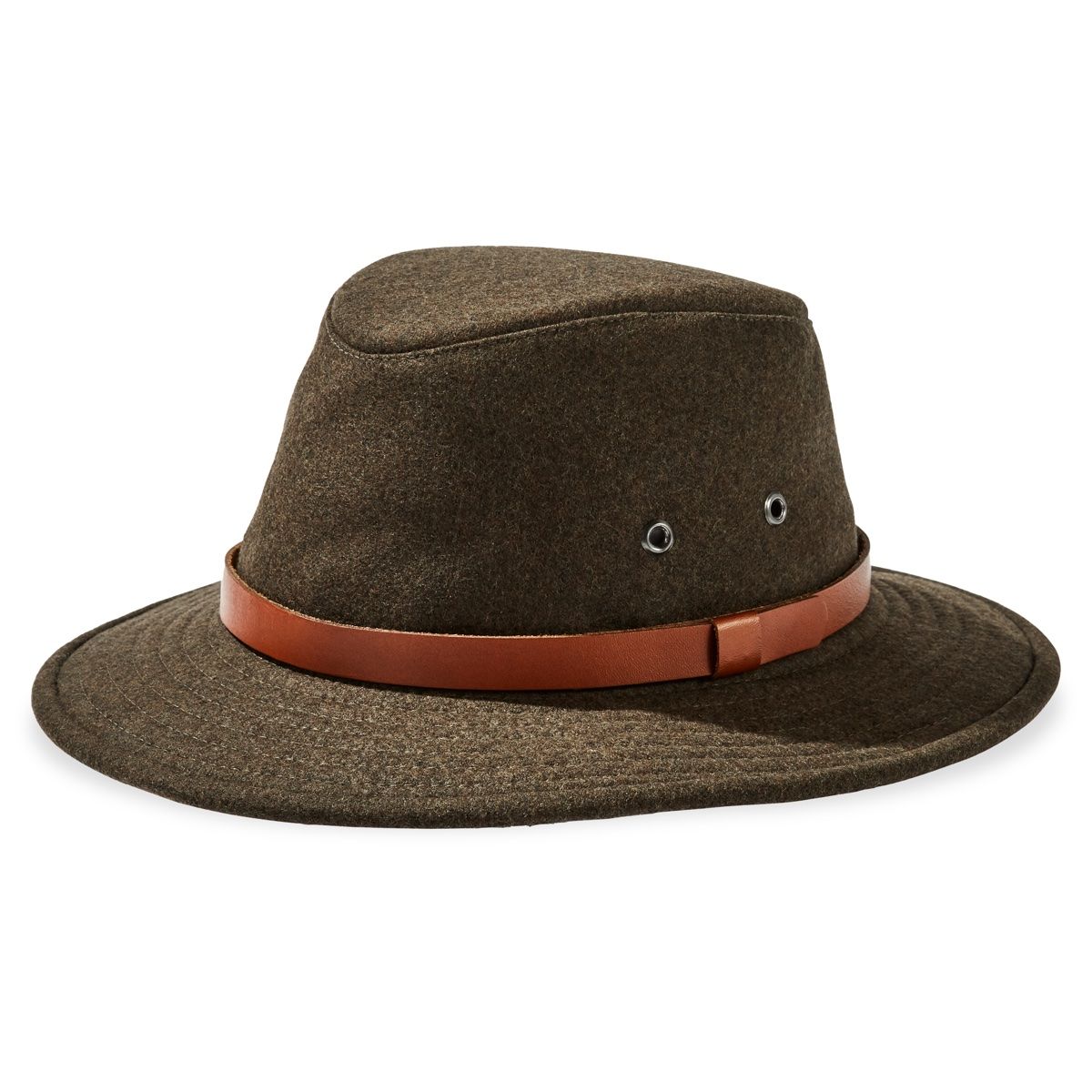 Leather store tilley hat