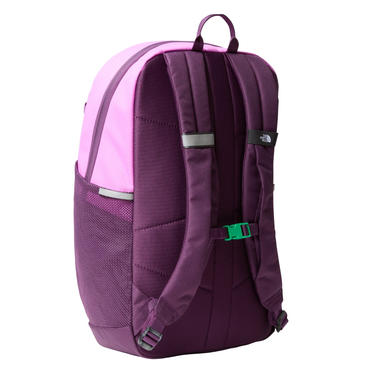 Pink and purple north face backpack online