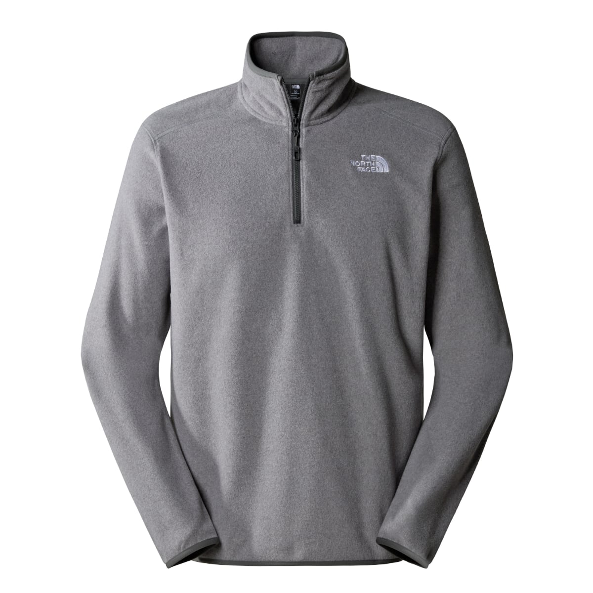 The North Face 100 Glacier 1/4 Zip Fleece Men's Top | TNF Medium Grey Heather (SS24)