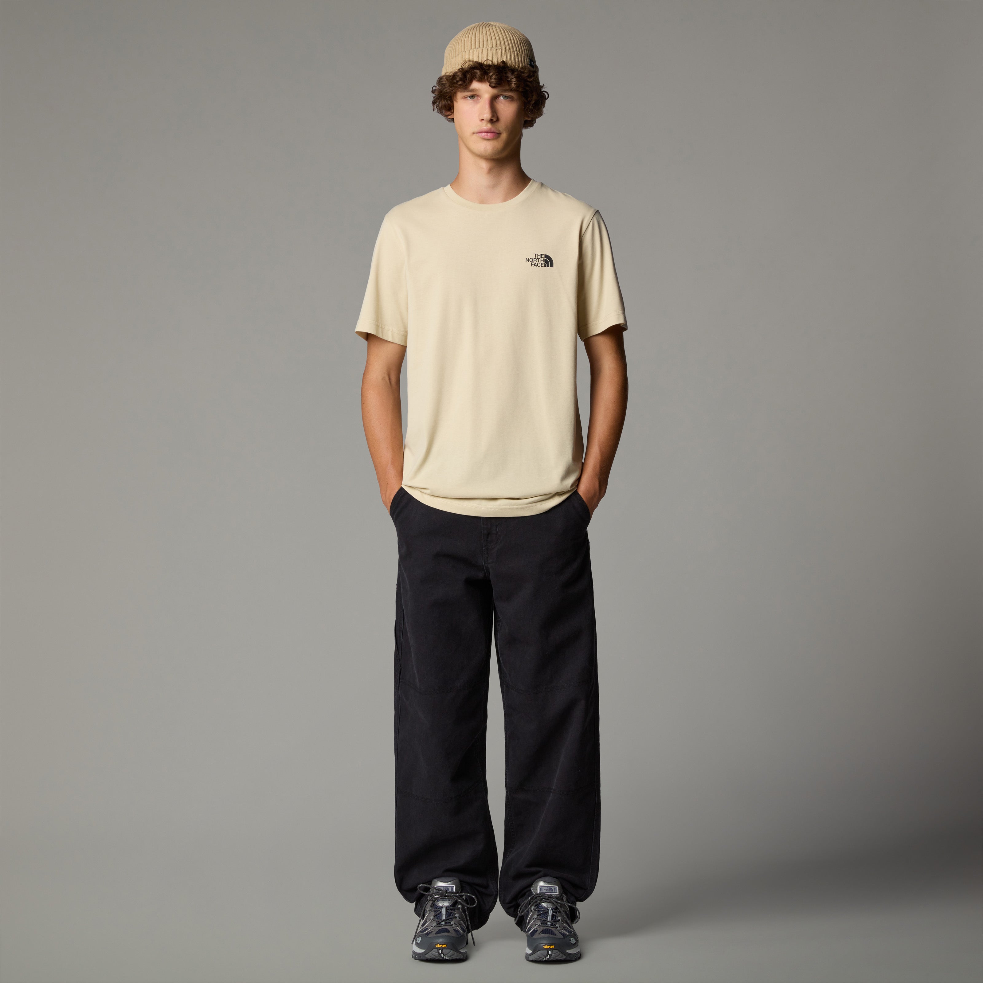 The North Face Simple Dome Men's T-Shirt | (New Model) Gravel