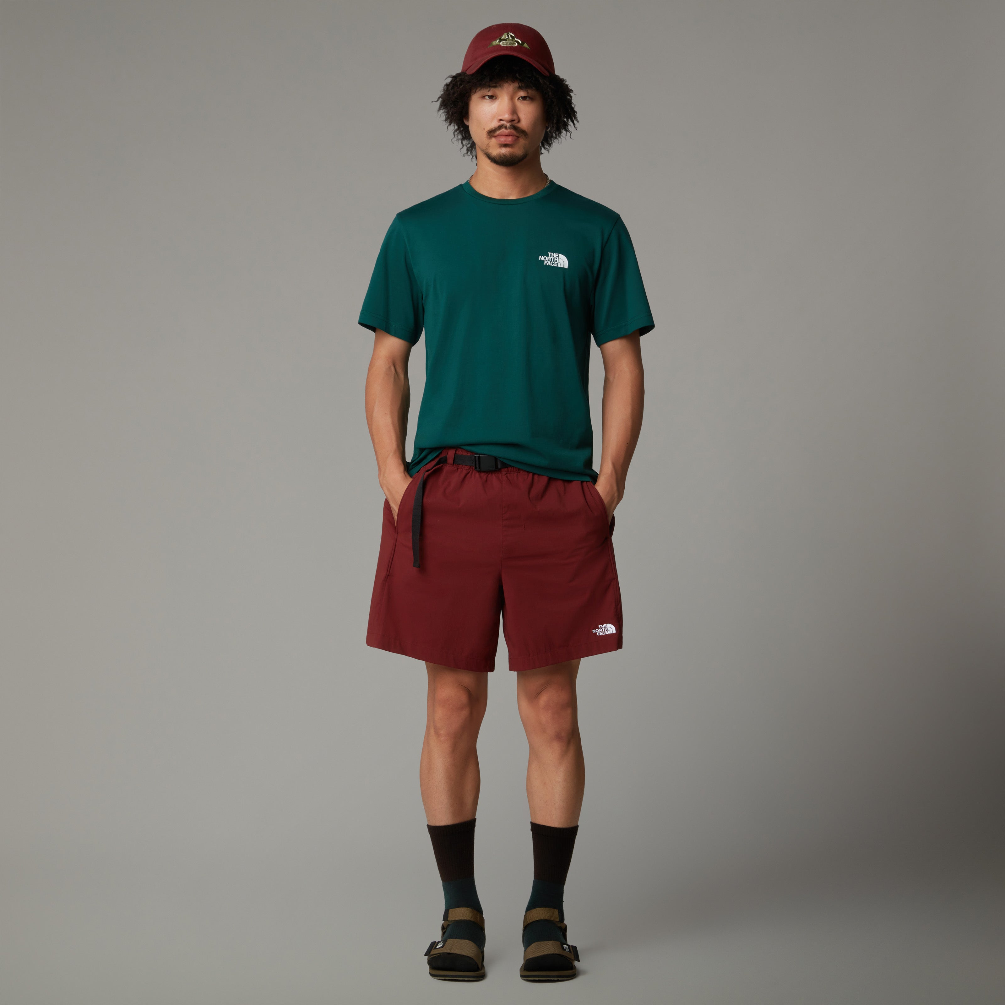 The North Face Simple Dome Men's T-Shirt | (New Model) Deep Nori