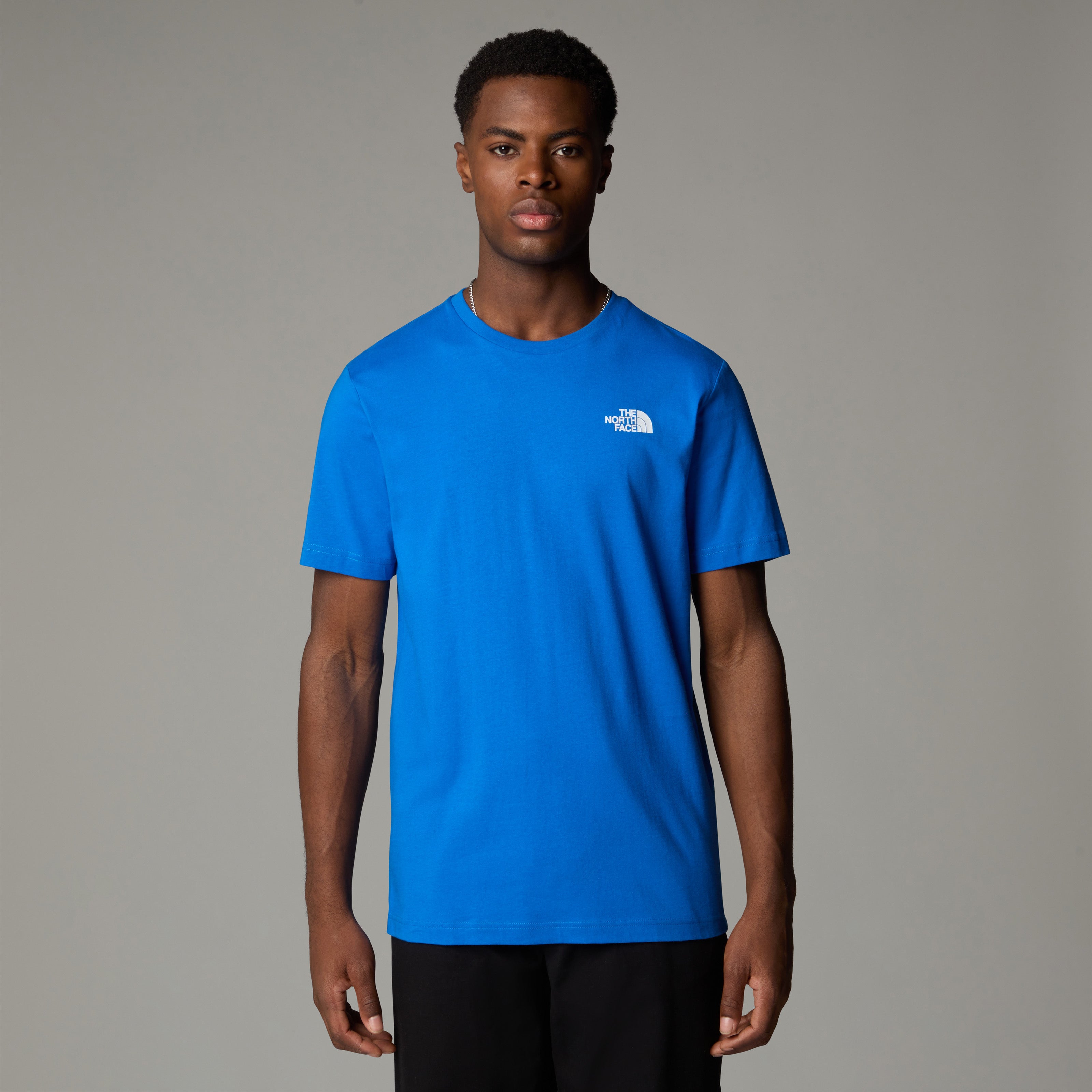 The North Face Redbox Men's T-Shirt | Hero Blue-TNF Black