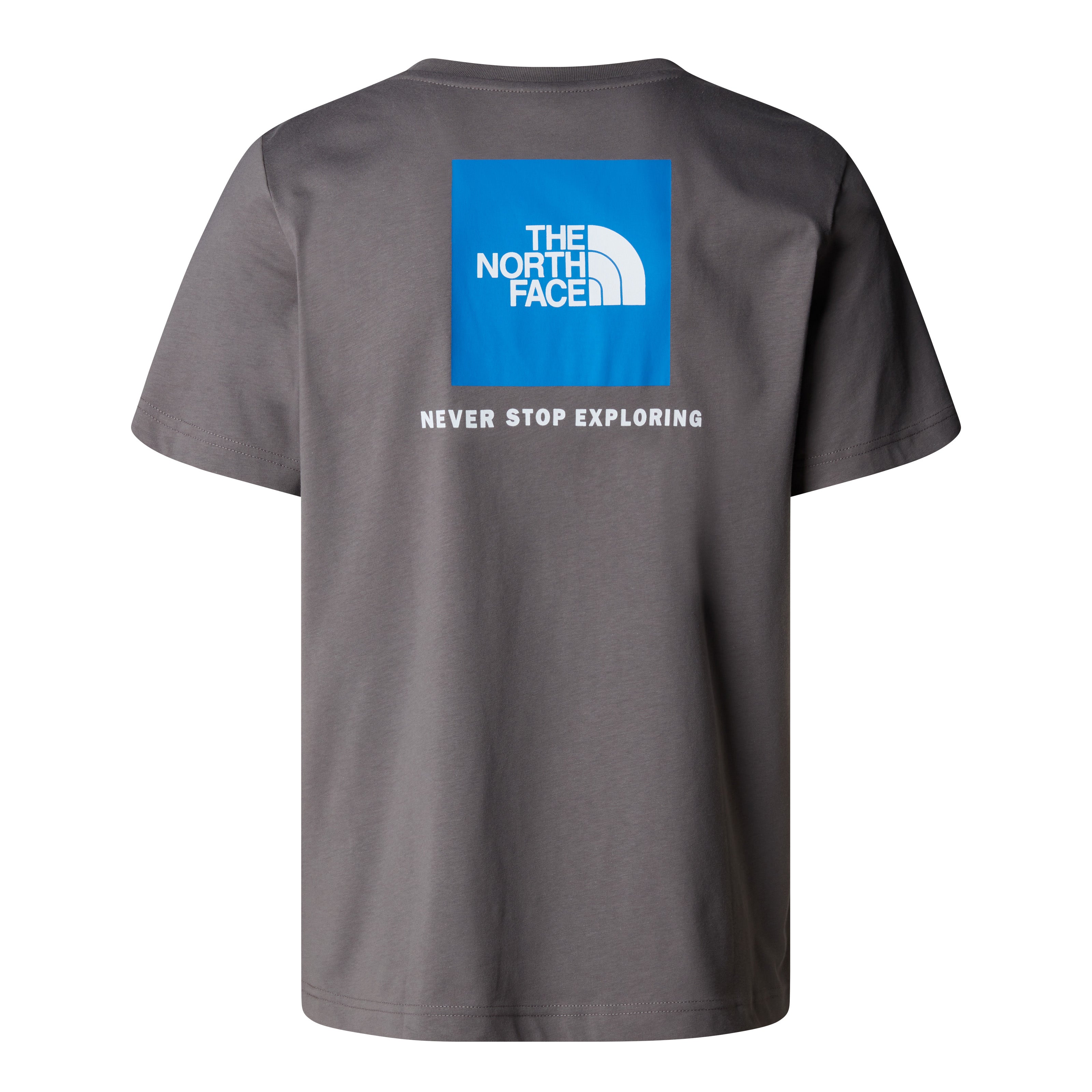 The North Face Redbox Men's T-Shirt | Smoked Pearl-Hero Blue