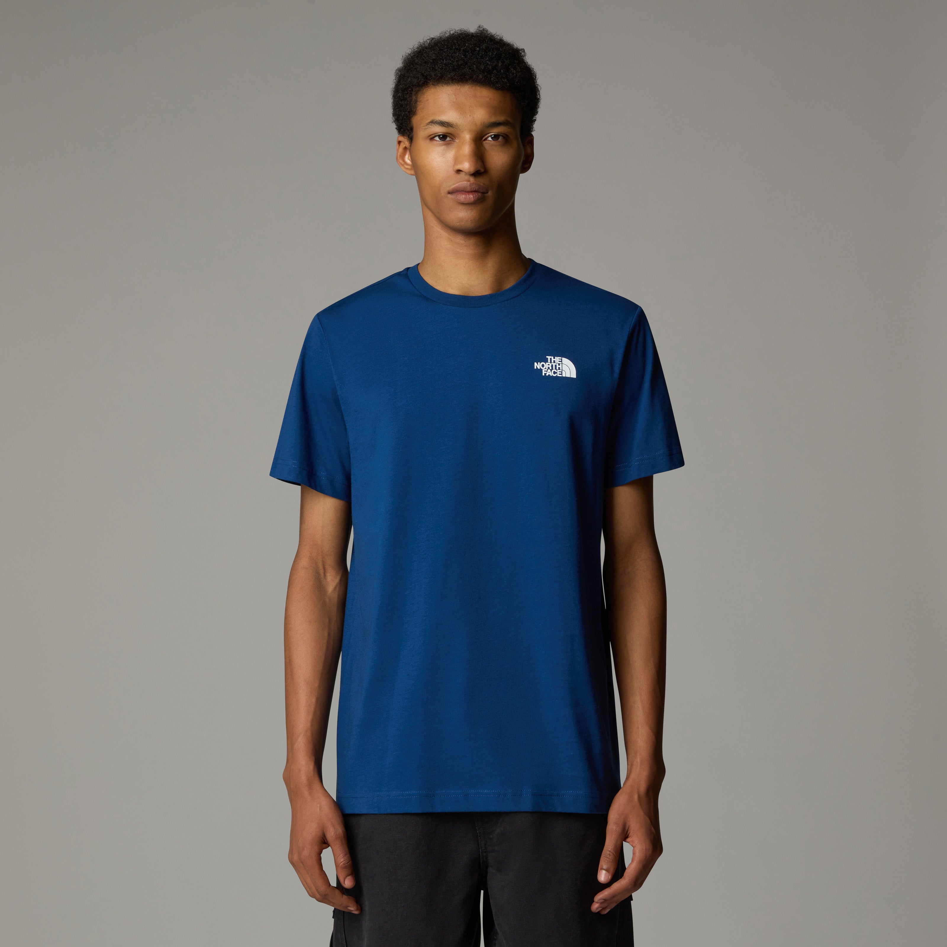 The North Face Redbox Men's T-Shirt | Estate Blue-TNF White