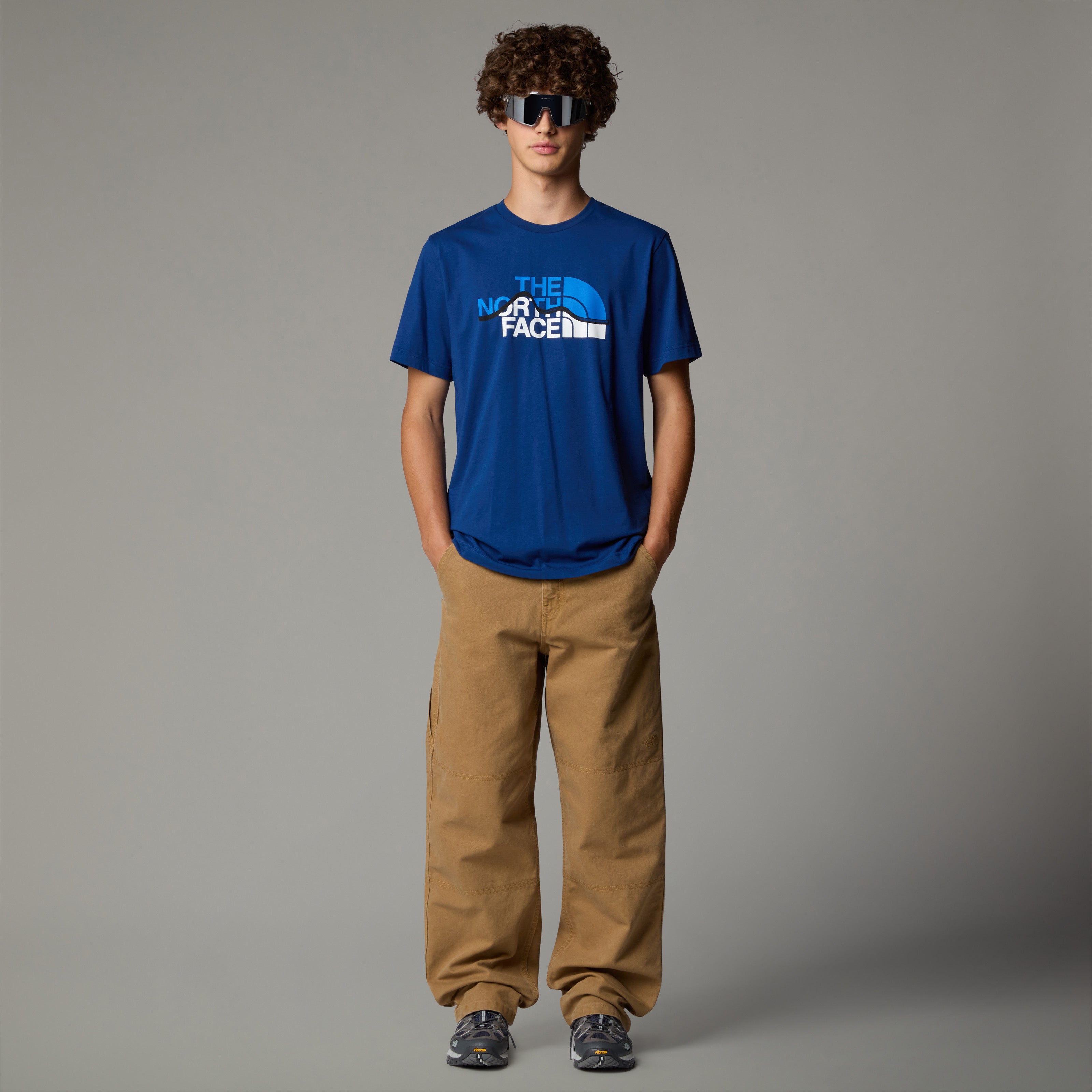 The North Face Mountain Line Men's T-Shirt | Estate Blue