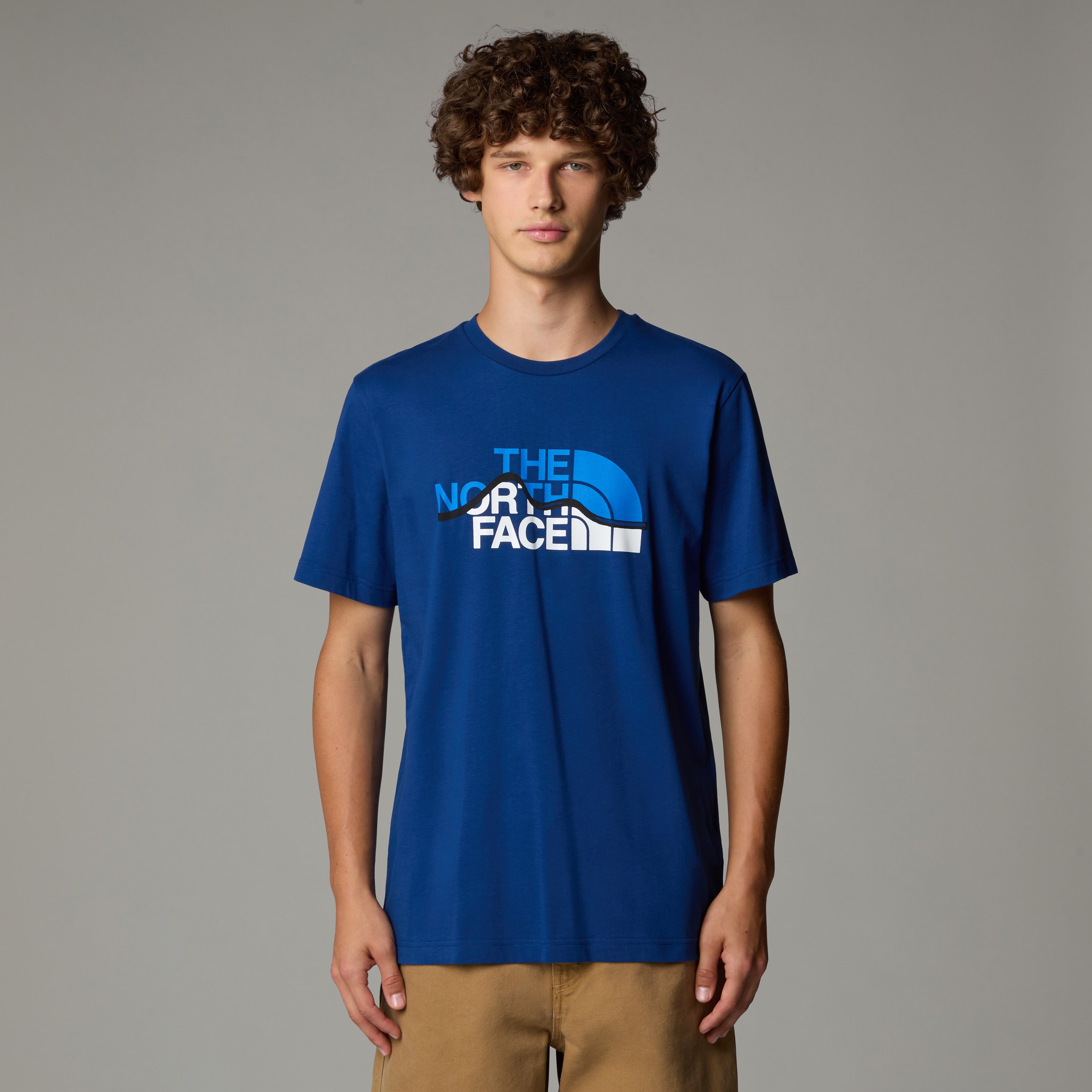 The North Face Mountain Line Men's T-Shirt | Estate Blue