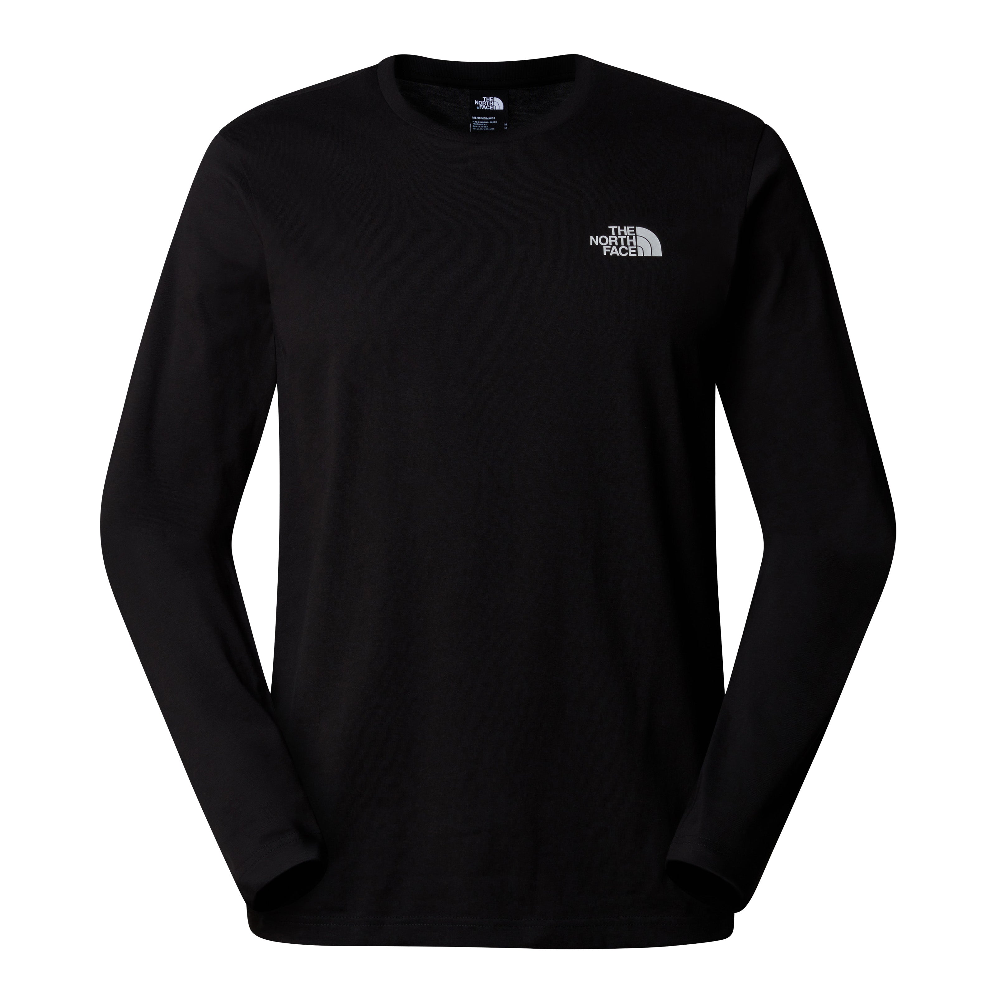 The North Face Simple Dome LONG SLEEVE Men's T-Shirt | TNF Black