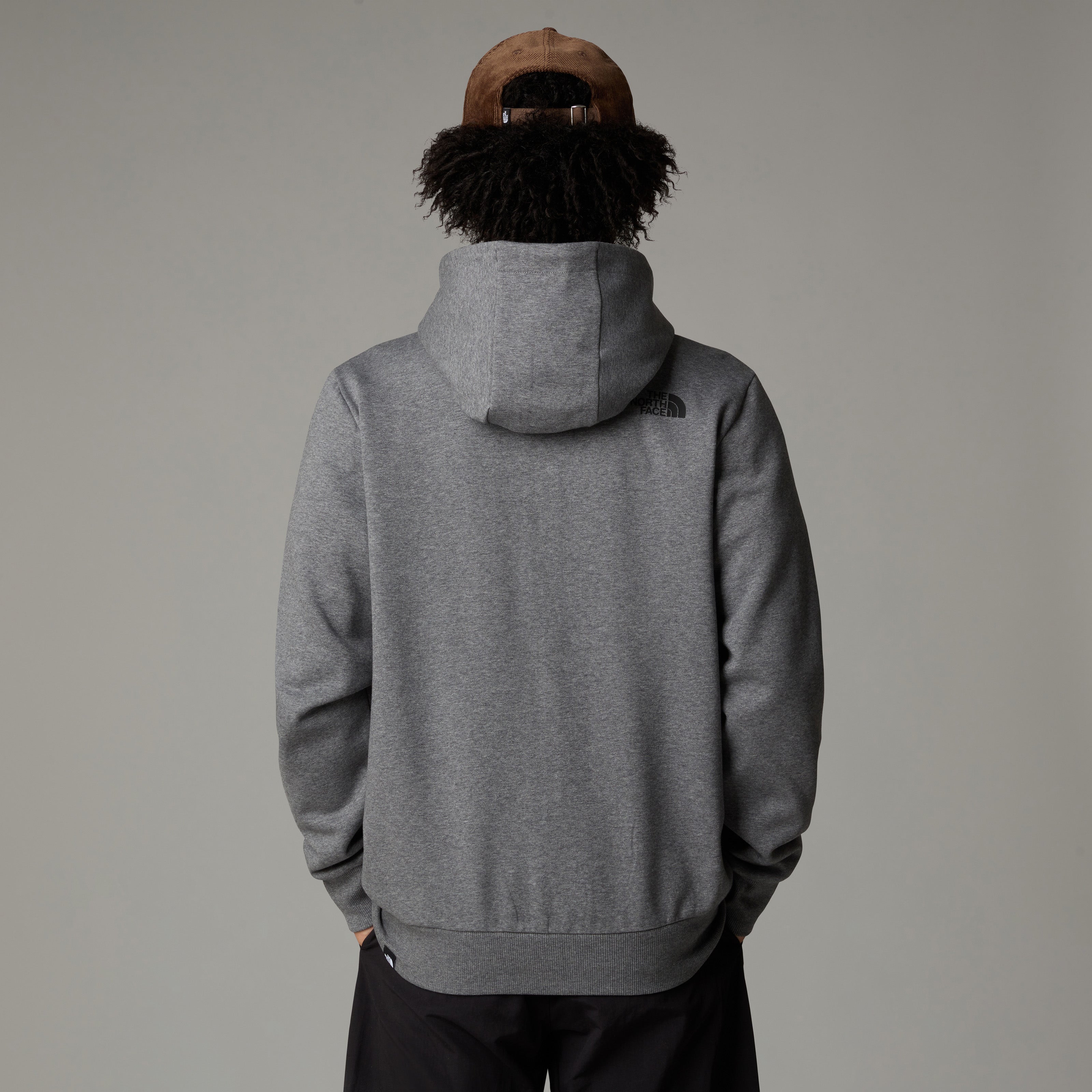 The North Face Simple Dome Full Zip Men's Hoodie | TNF Medium Grey Heather