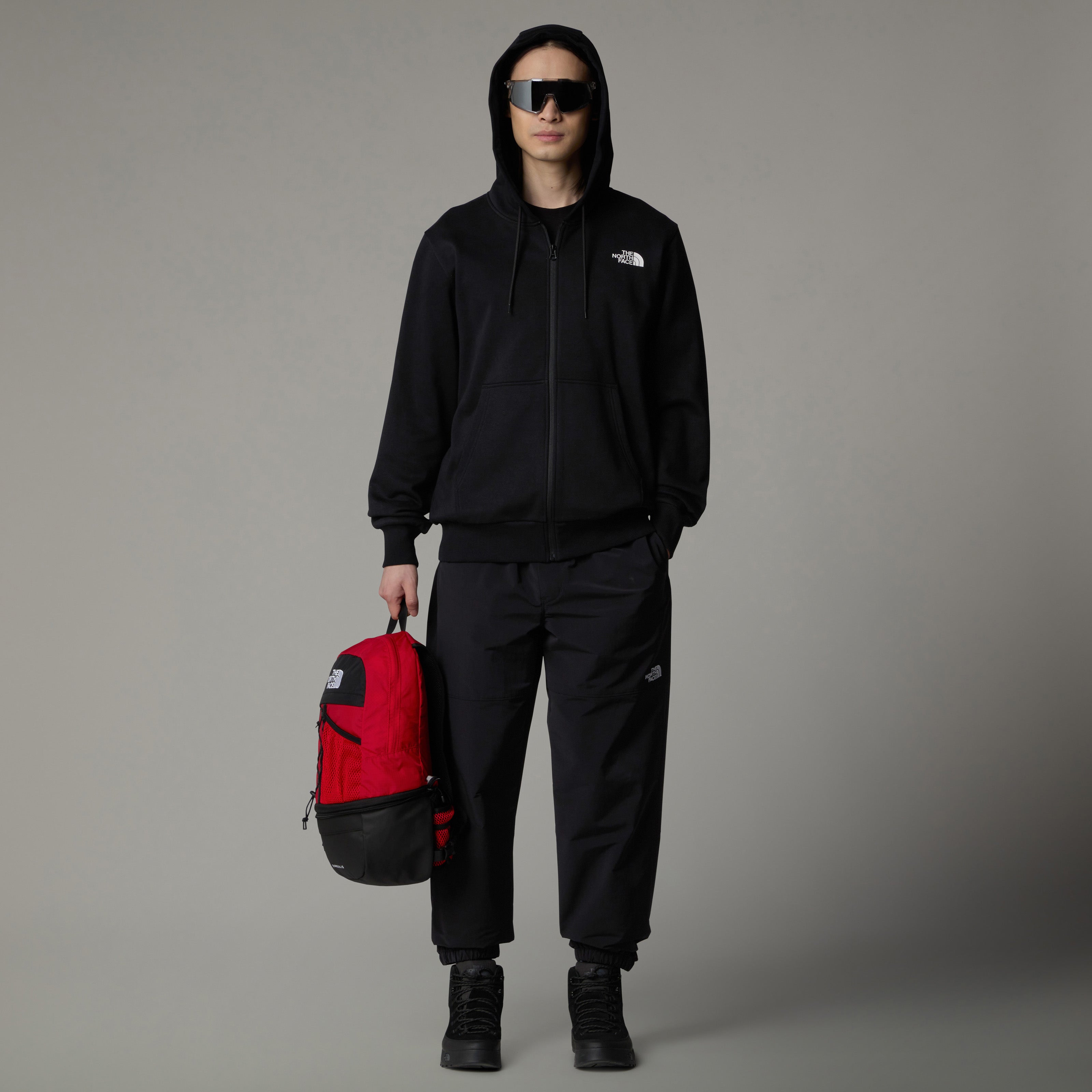 The North Face Simple Dome Full Zip Men's Hoodie | TNF Black