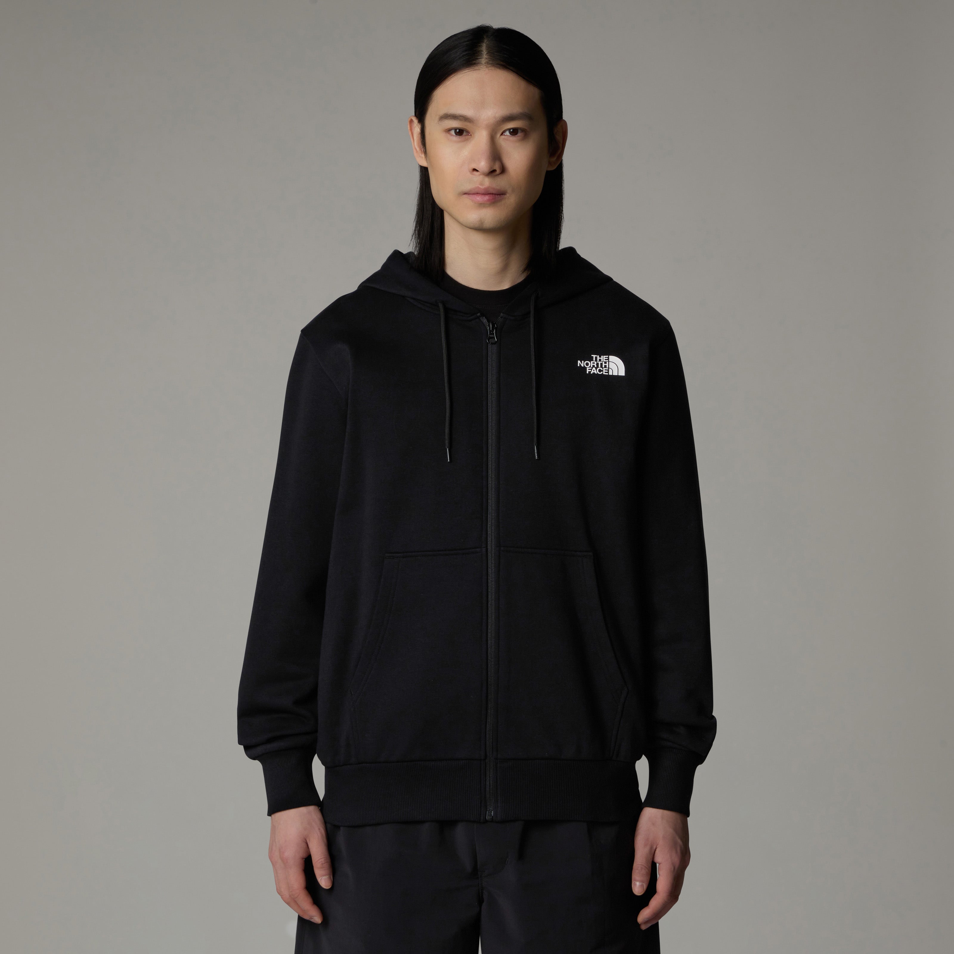 The North Face Simple Dome Full Zip Men's Hoodie | TNF Black