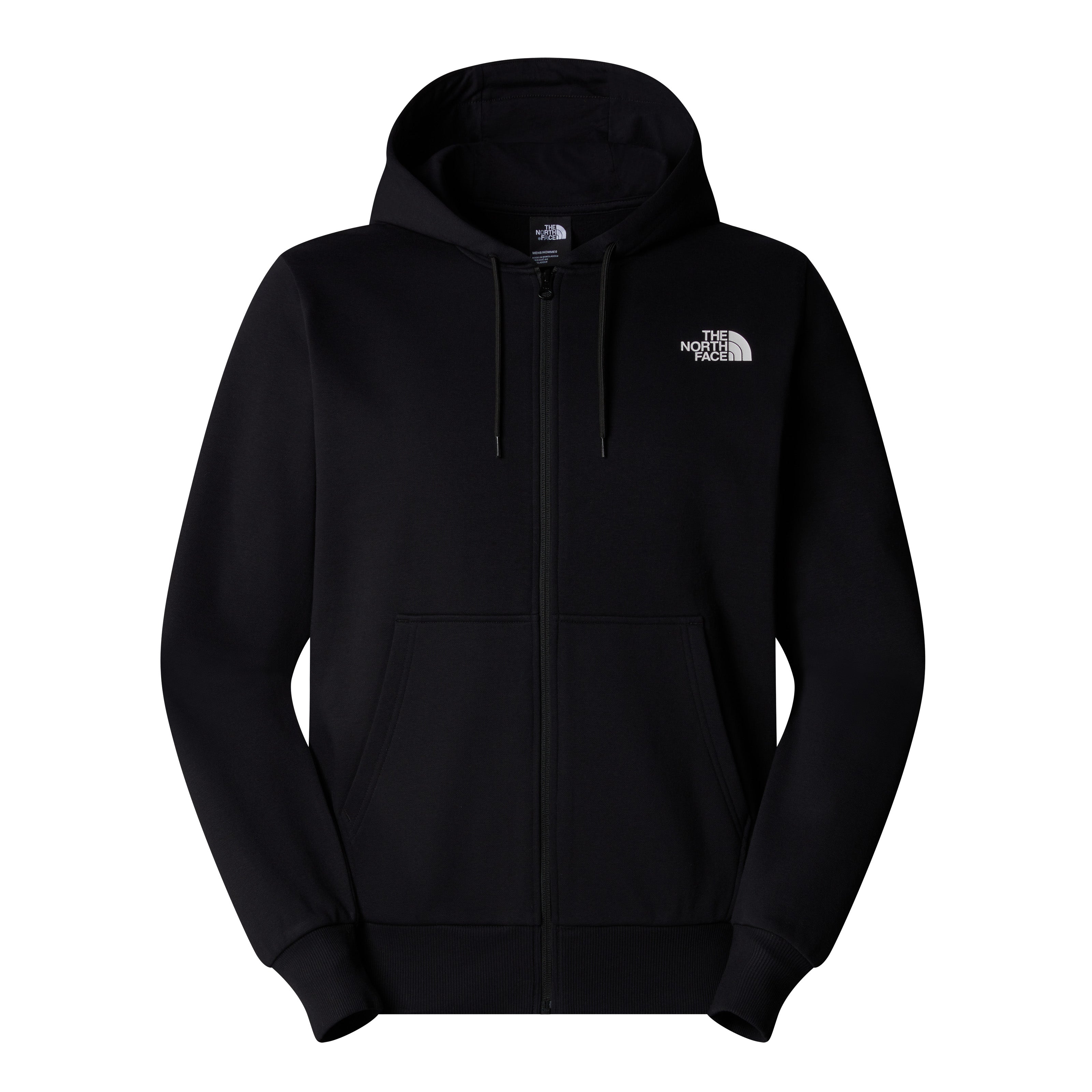 The North Face Simple Dome Full Zip Men's Hoodie | TNF Black