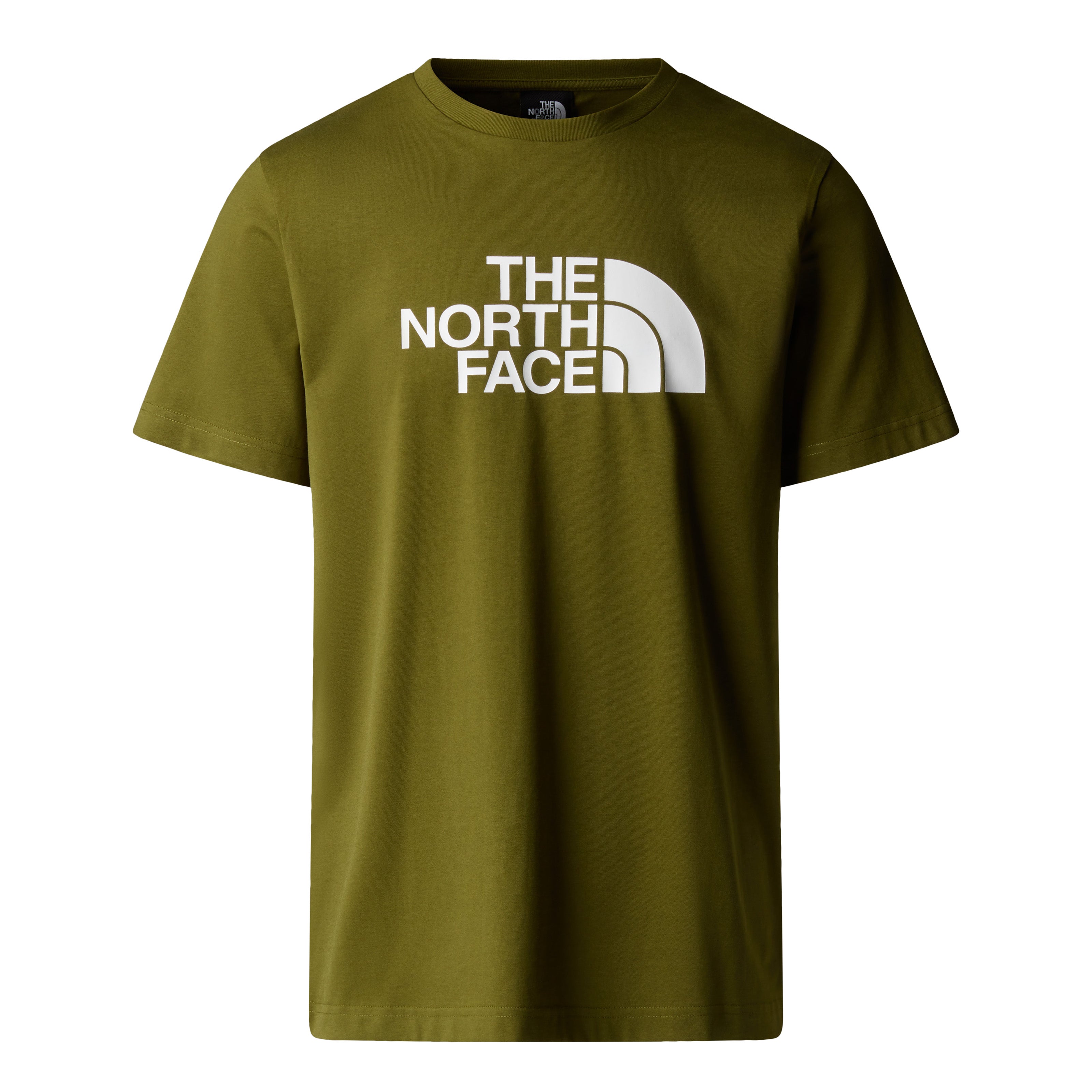 The North Face Easy Men's T-Shirt | Forest Olive-TNF White