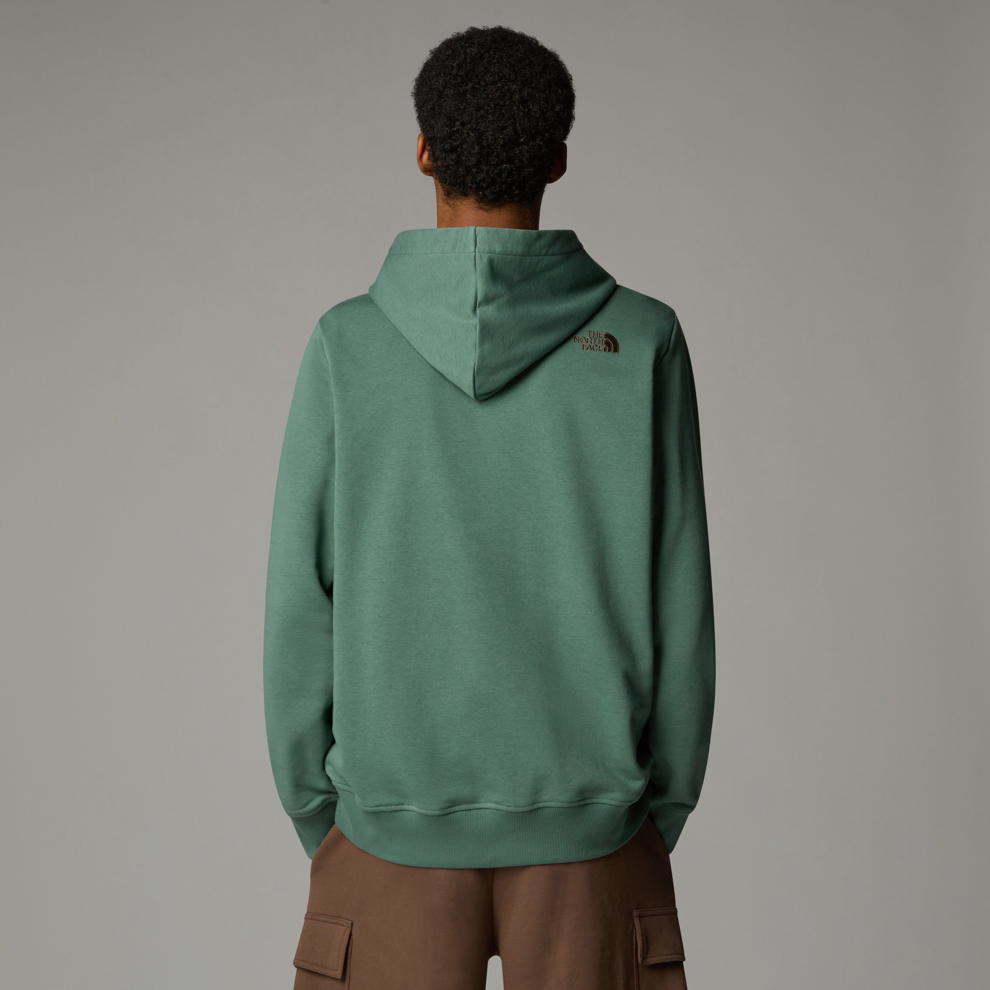 The North Face Light Drew Peak Men's Hoodie | Duck Green-Latte