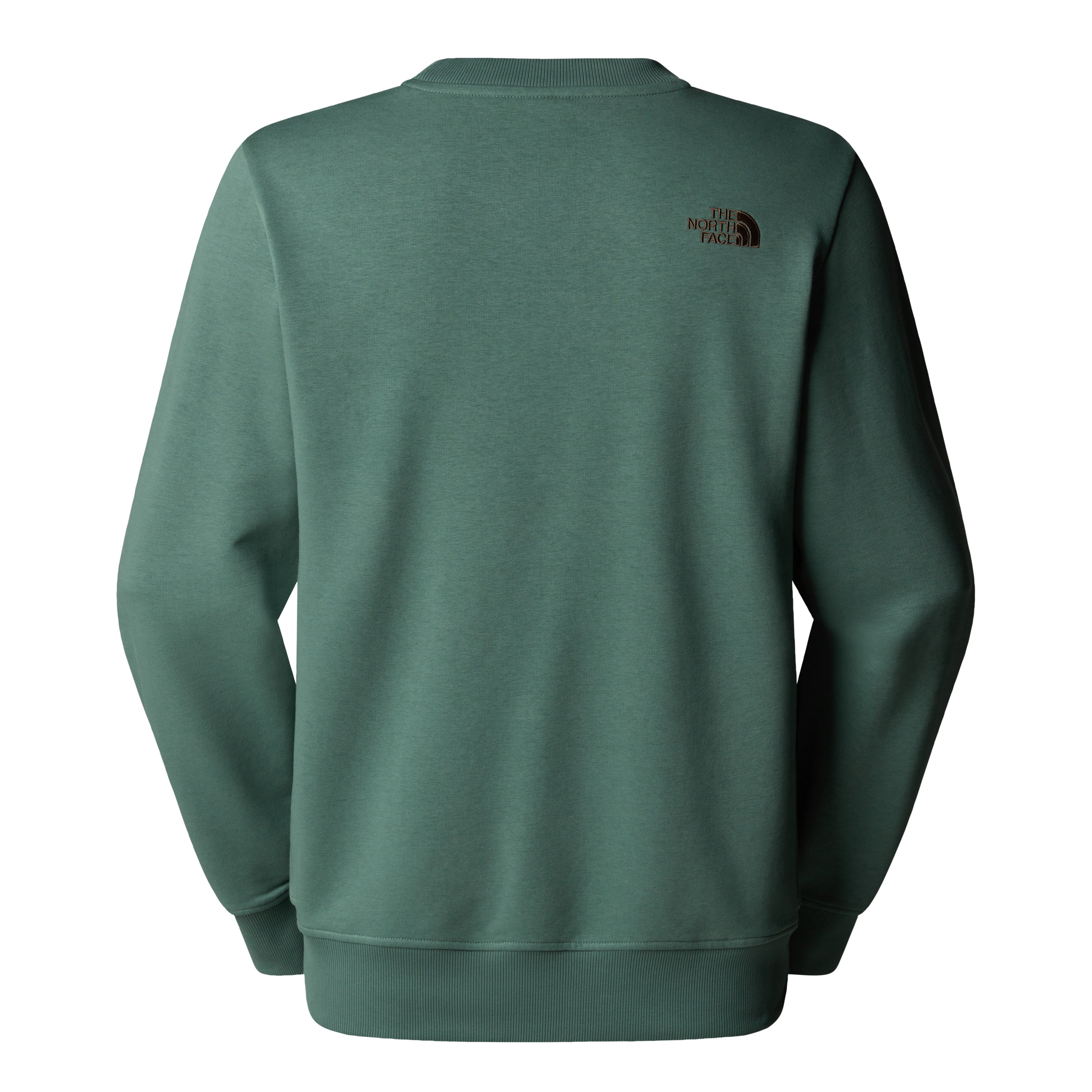 The North Face Drew Peak Crew Light Men's Top | Duck Green-Latte