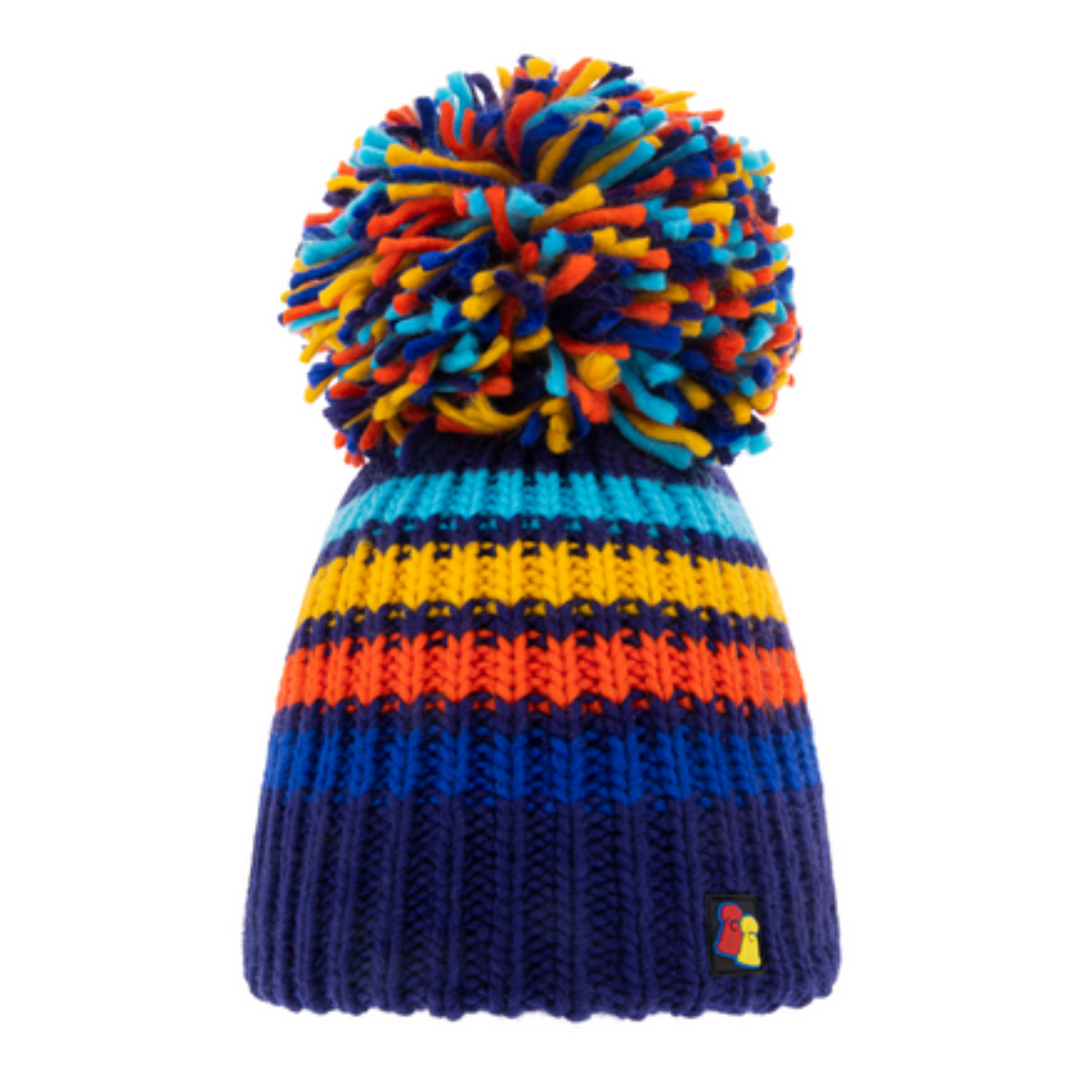 Big Bobble Hat | Total Stripe Out