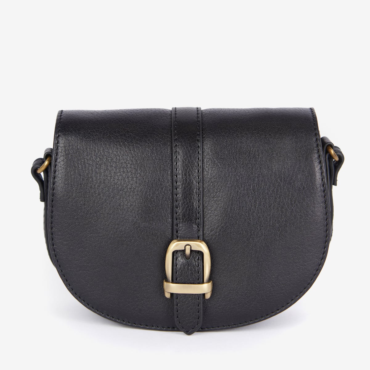 Small leather saddle on sale bag