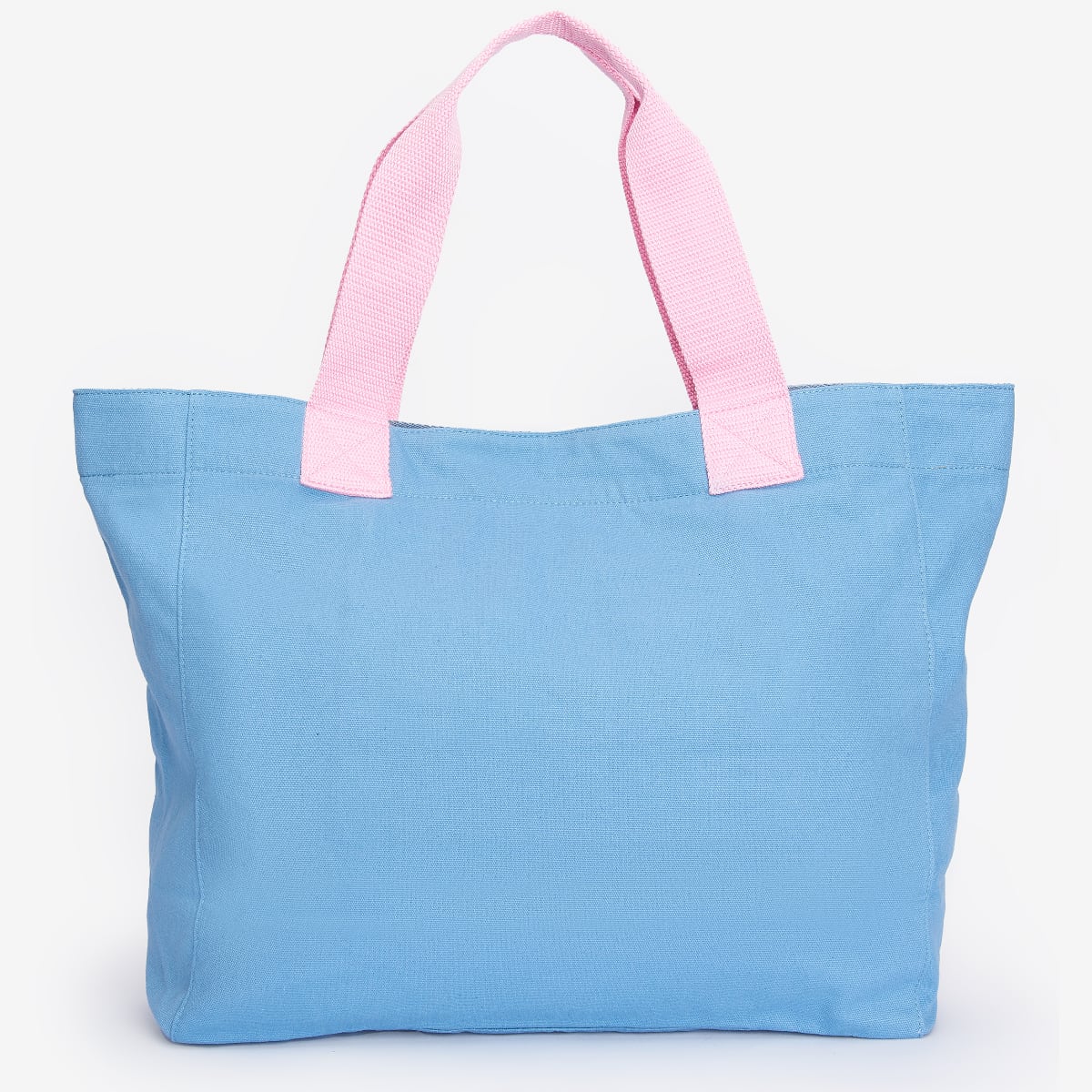 Barbour Logo Holiday Tote Bag | Chambray