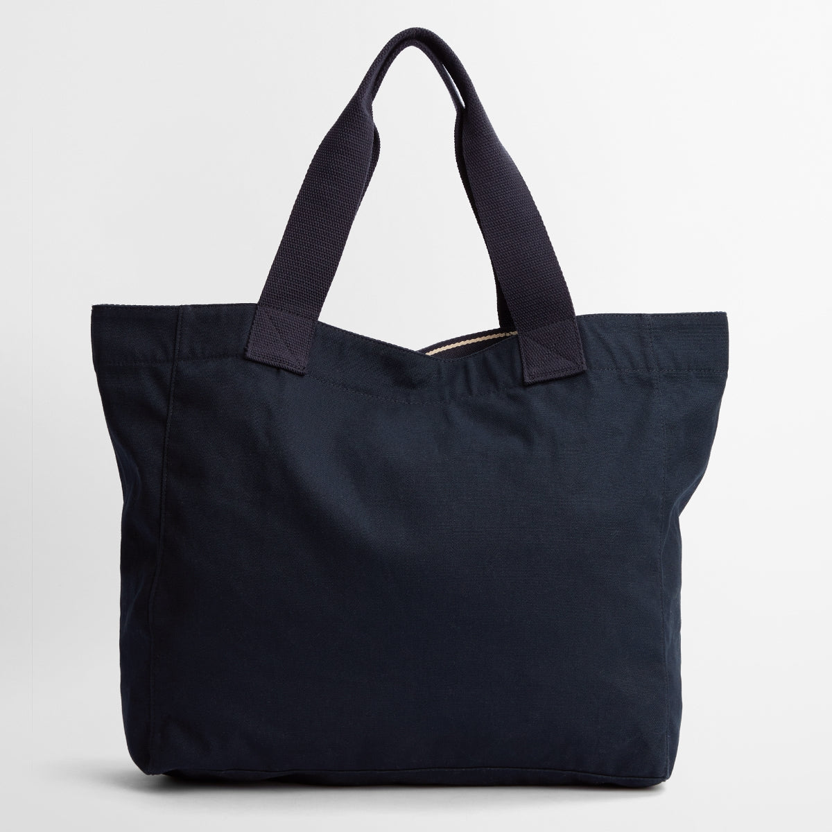 Barbour Logo Holiday Tote Bag | Navy (Stone Logo)