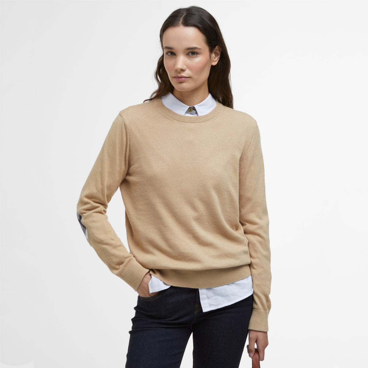 Barbour Lavender Women's Knit | Putty