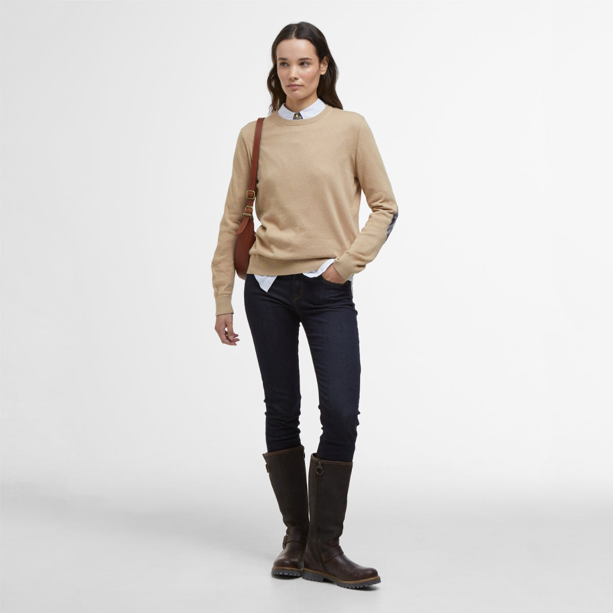 Barbour Lavender Women's Knit | Putty