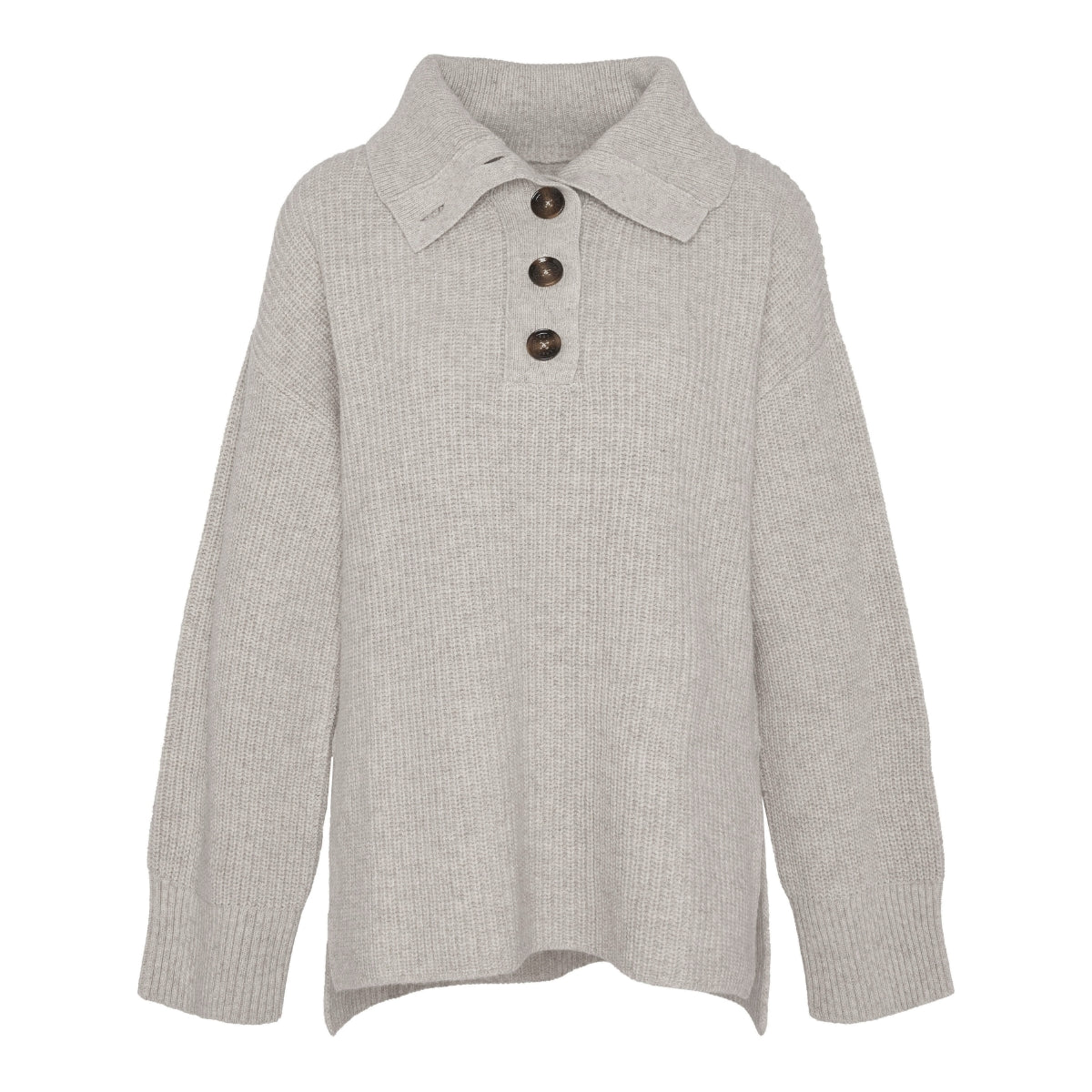 Barbour Carrie Half-Button Women's Knit | Oatmeal