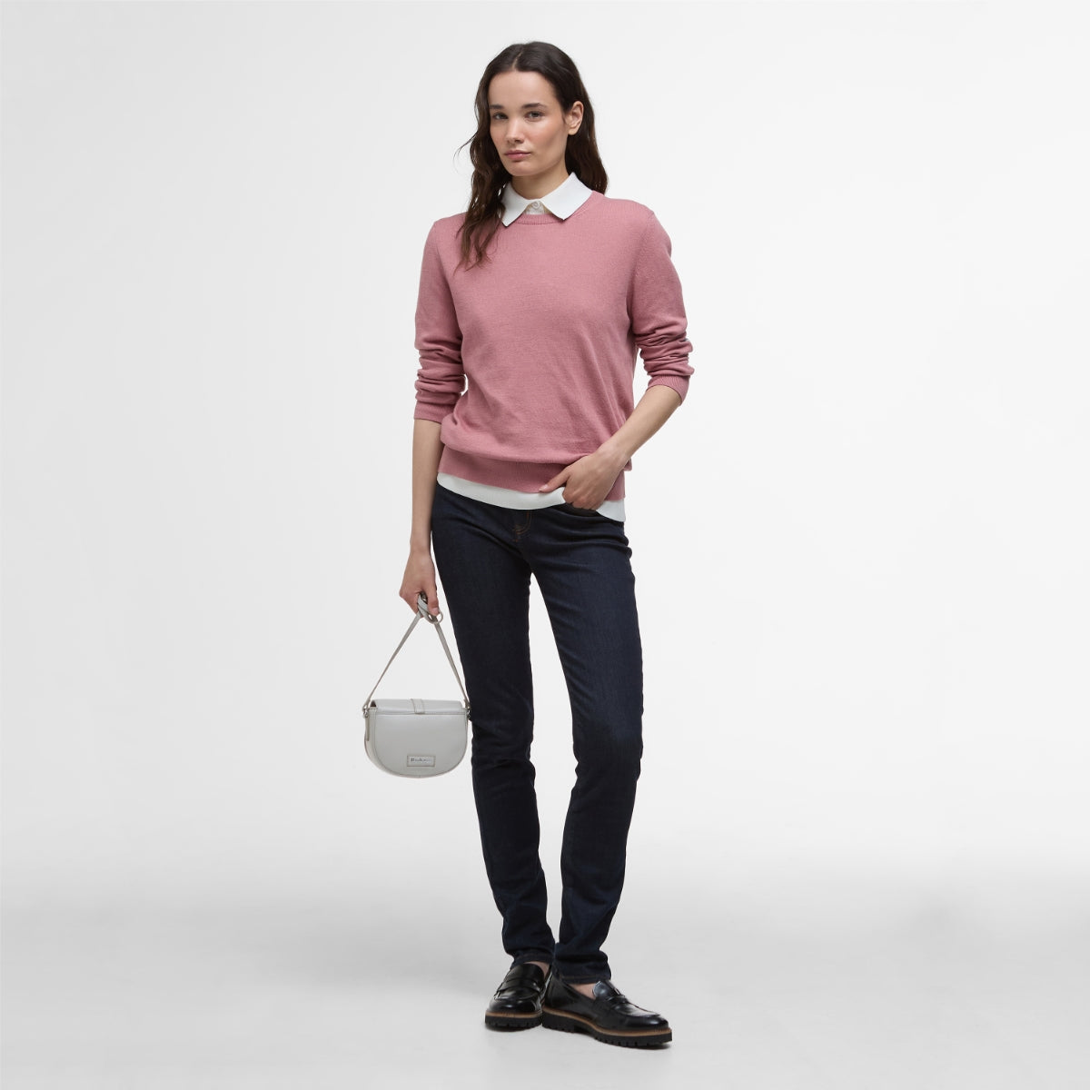 Barbour Thistlewood Women's Knit | Tea Rose