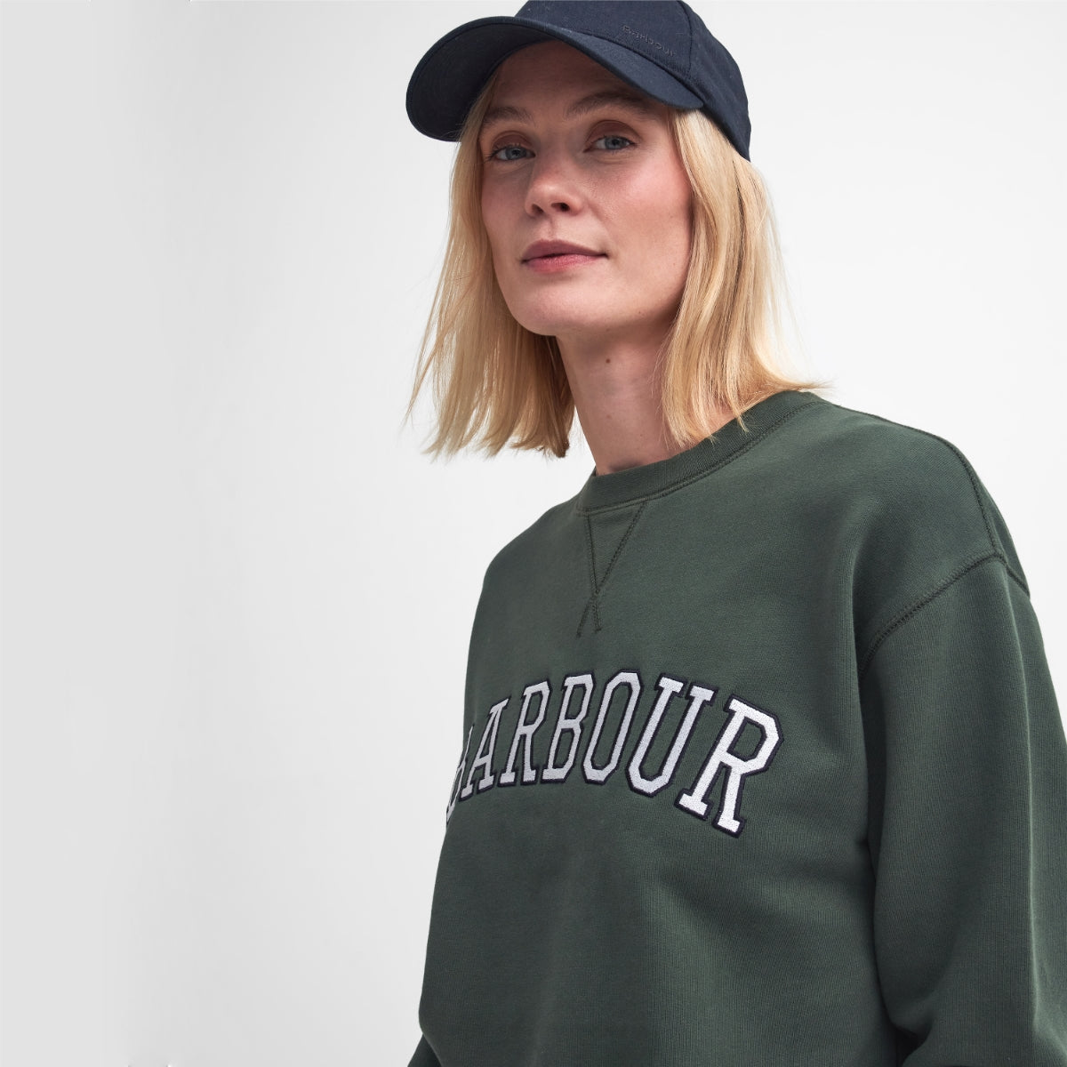 Barbour Northumberland Sweatshirt Women's | Olive