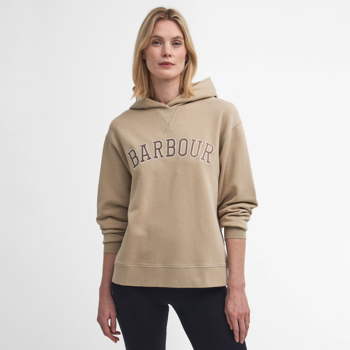 Barbour Northumberland Hoodie Women's | White Pepper