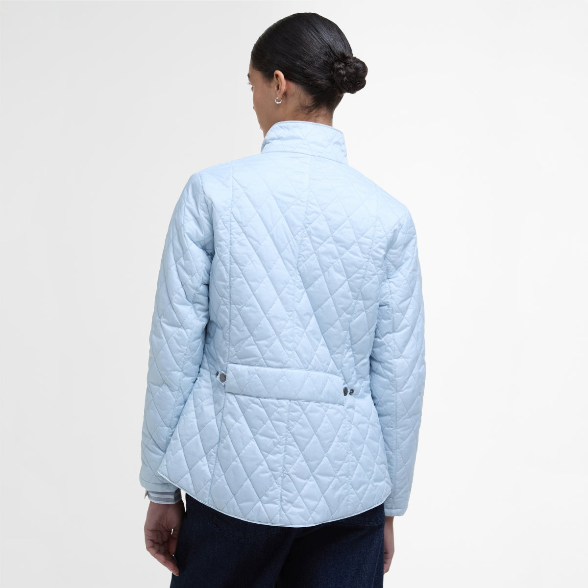 Barbour Flyweight Cavalry Women's Quilted Jacket | Breeze Blue