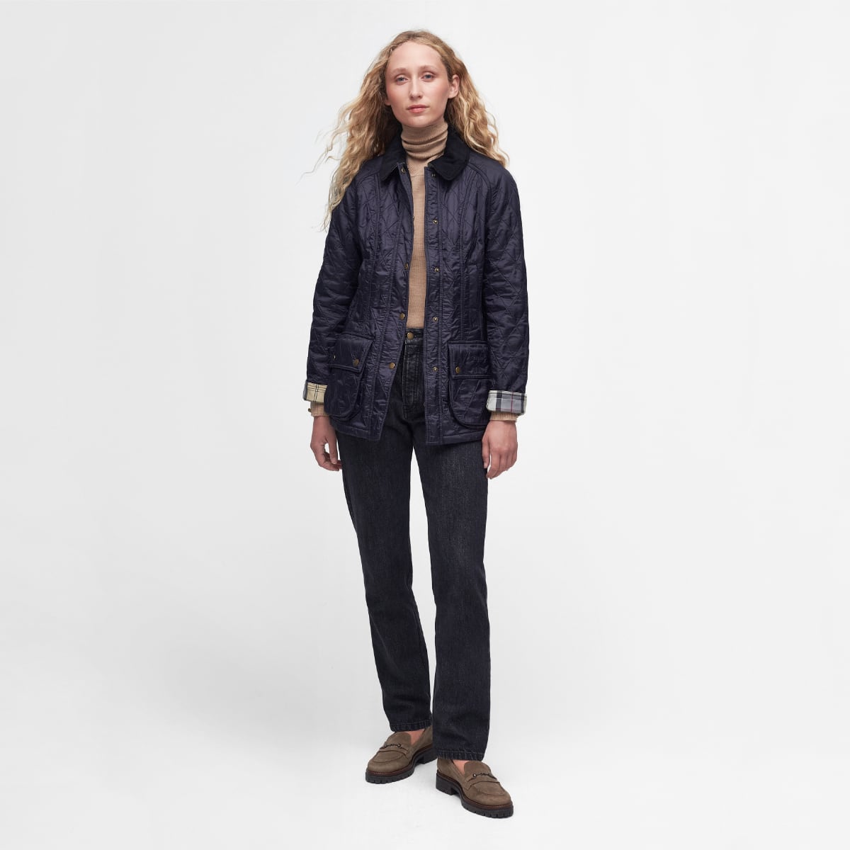 Barbour Beadnell Polarquilt Women's Jacket | Navy