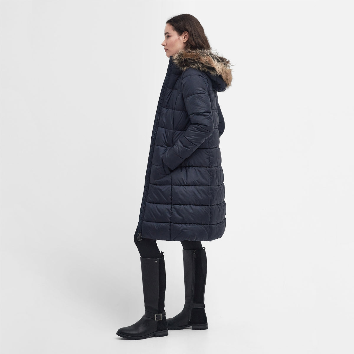 Barbour Rosoman Women's Quilted Jacket | Dk Navy