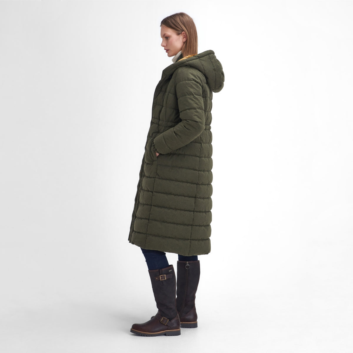 Barbour Clarence Women's Quilted Jacket | Olive