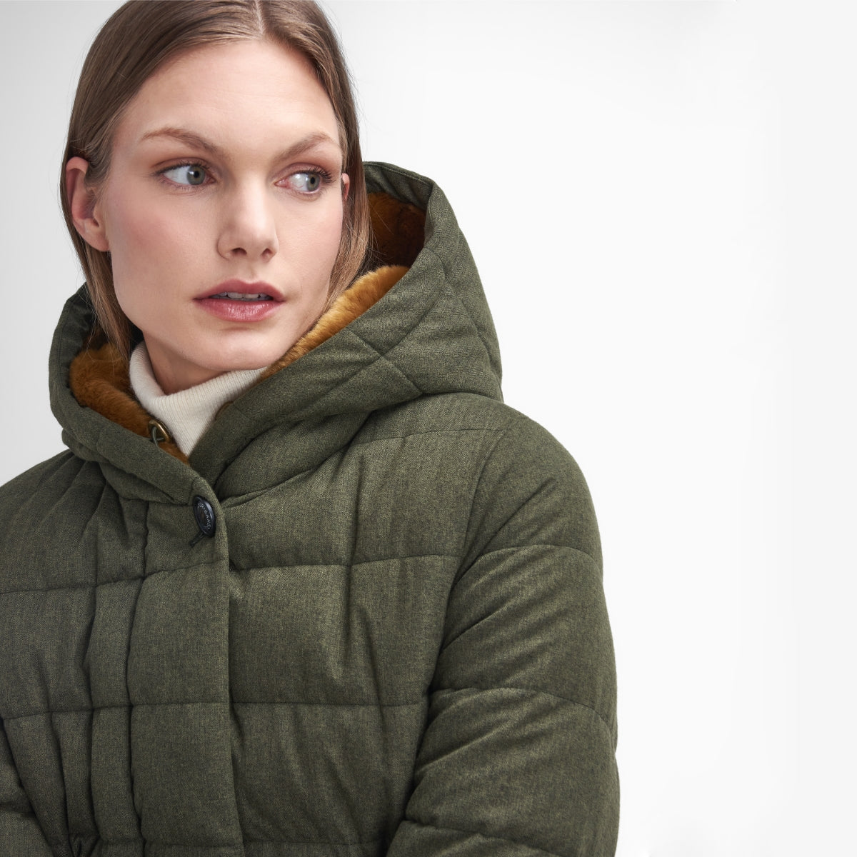 Barbour Clarence Women's Quilted Jacket | Olive