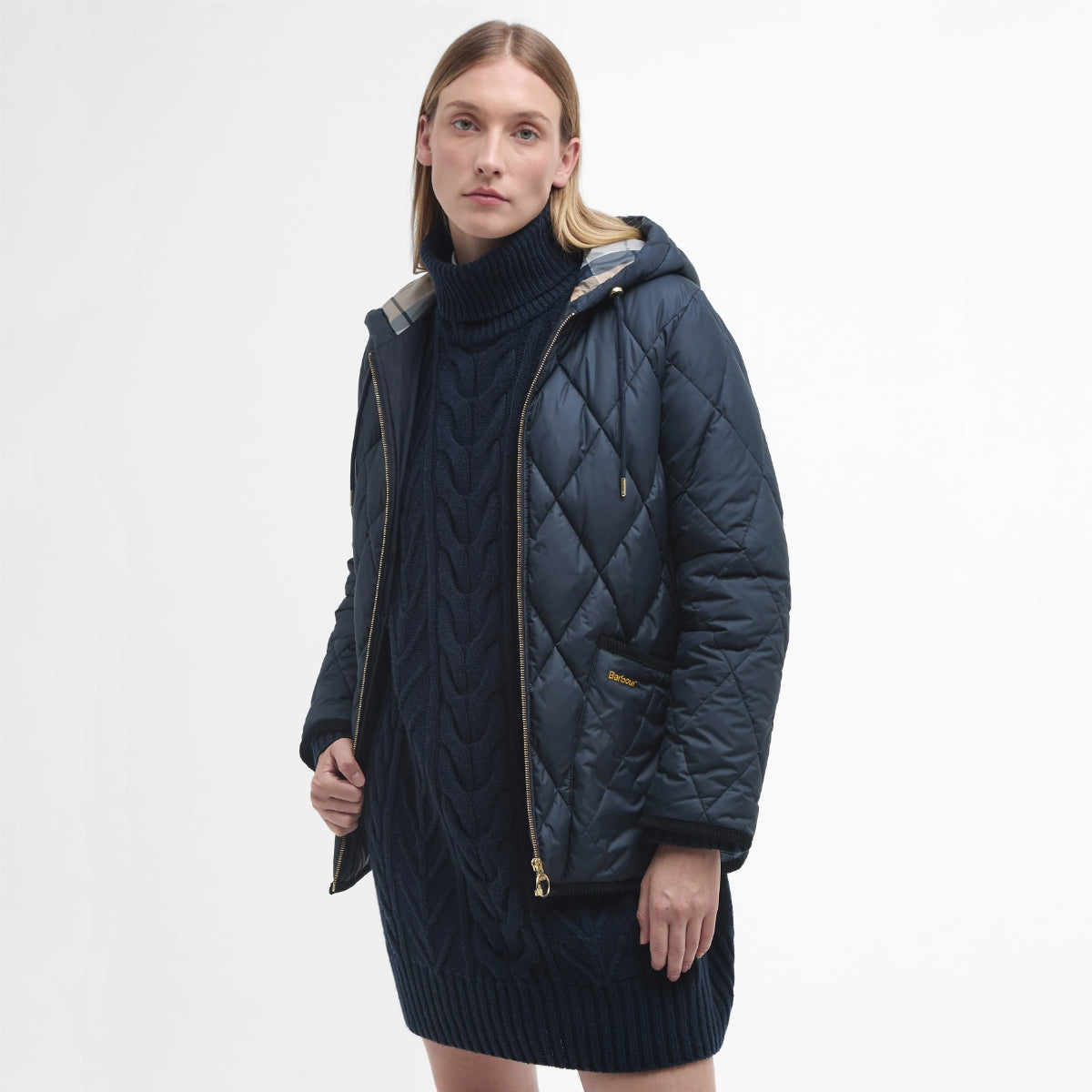 Barbour Erin Puffer Women's Jacket | Dark Navy