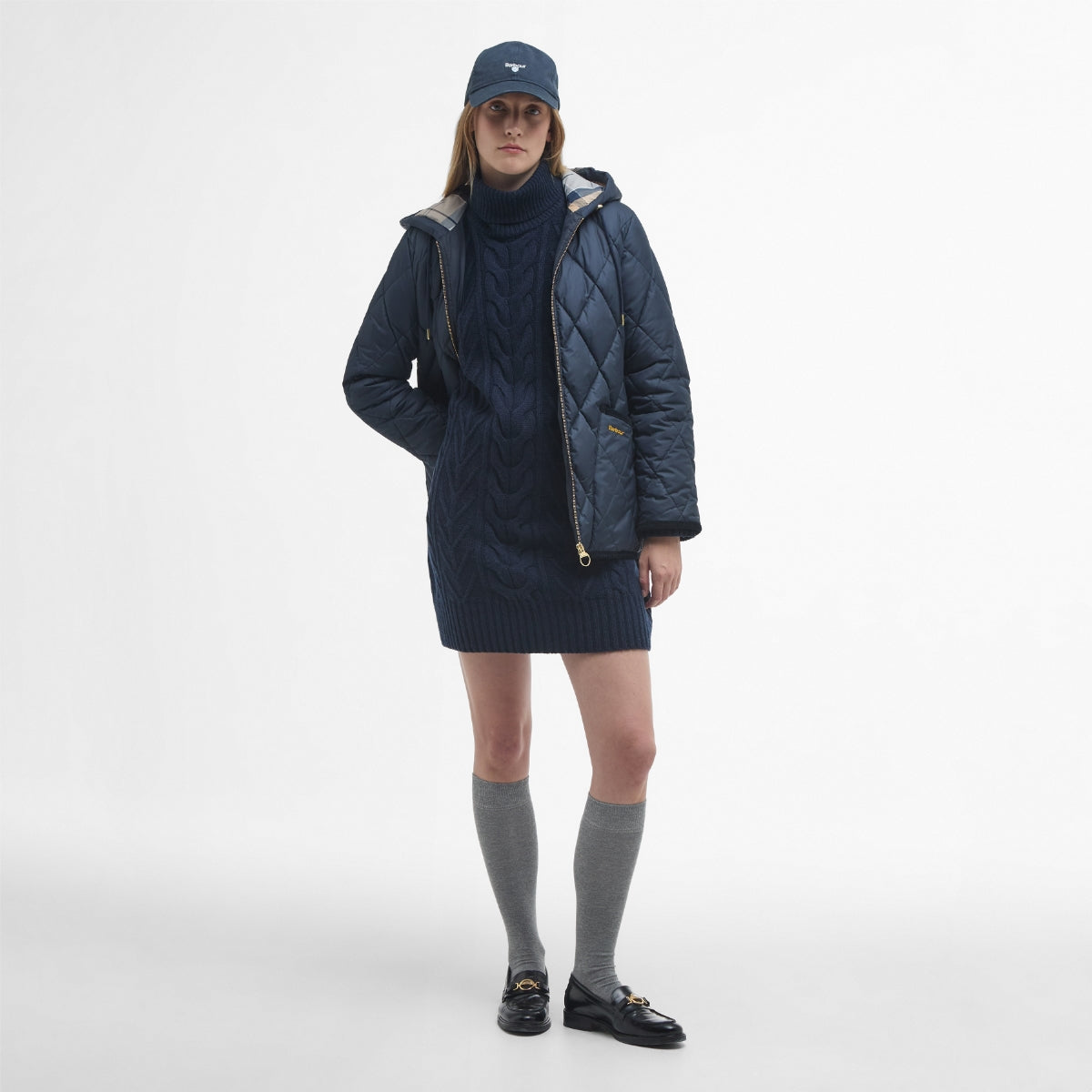 Barbour Erin Puffer Women's Jacket | Dark Navy