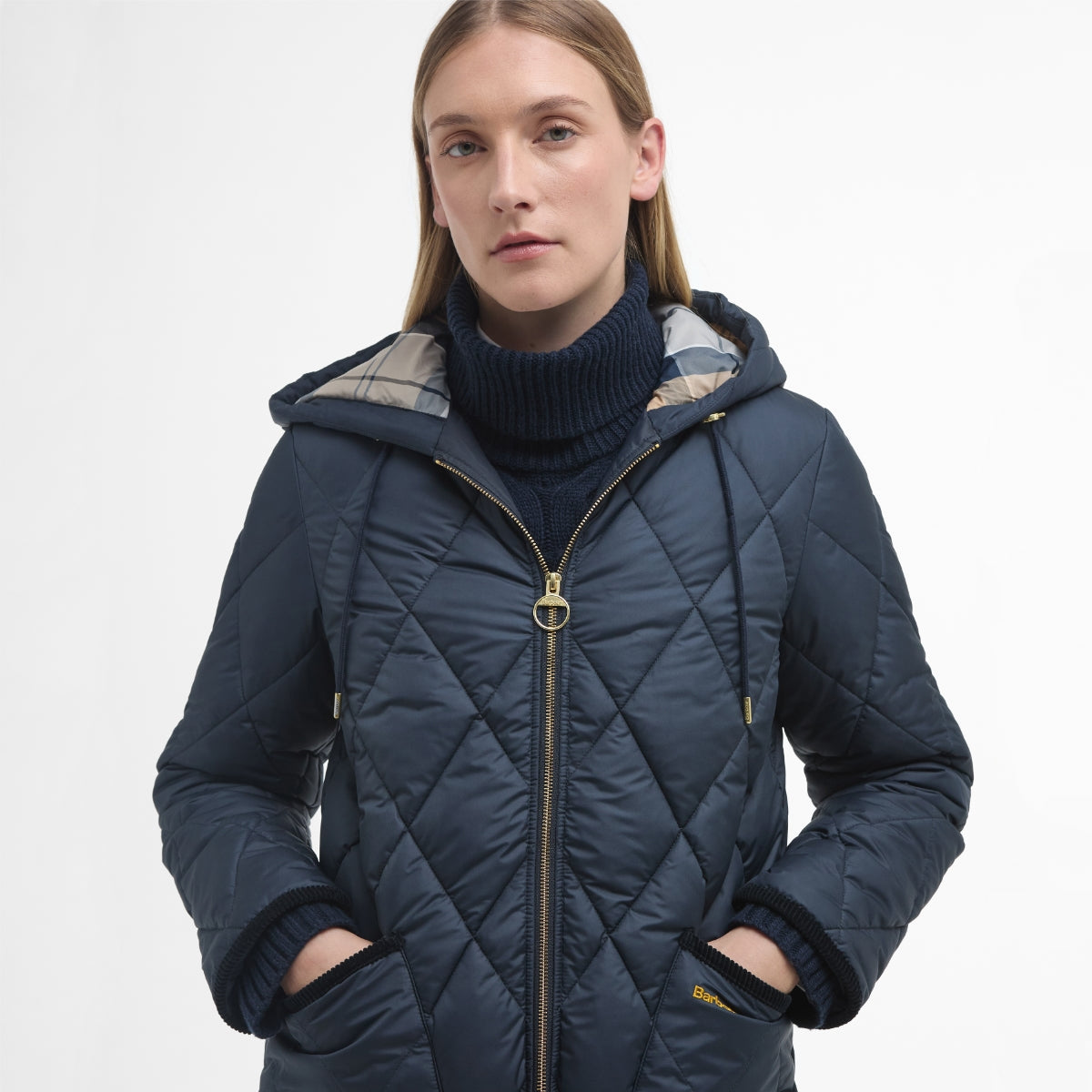 Barbour Erin Puffer Women's Jacket | Dark Navy